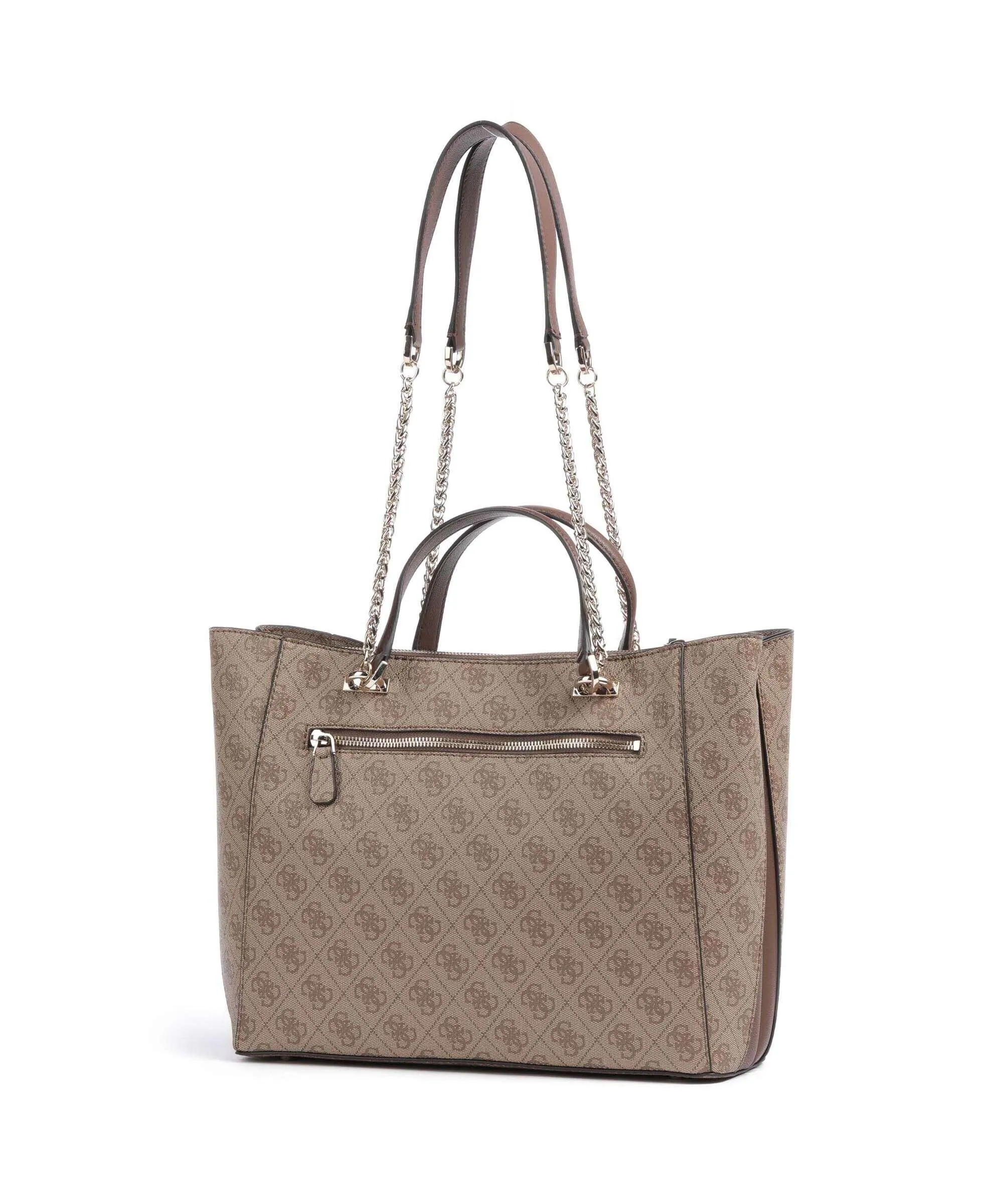  Guess Noreen Borsa shopper pelle sintetica marrone  