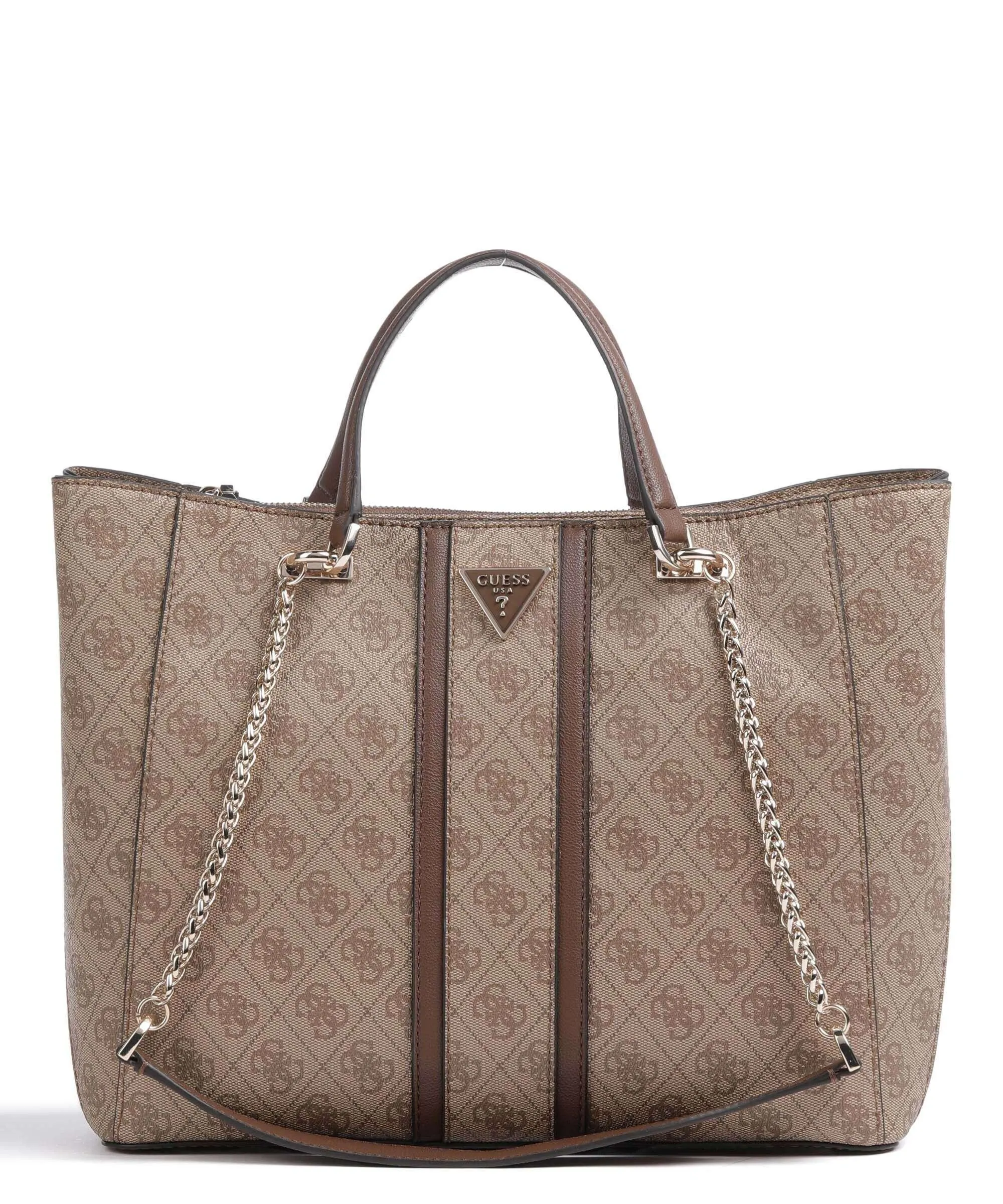  Guess Noreen Borsa shopper pelle sintetica marrone  