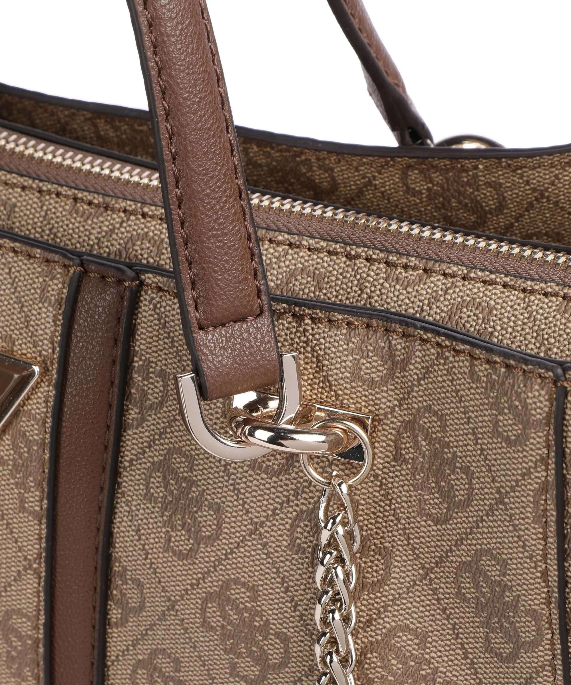  Guess Noreen Borsa shopper pelle sintetica marrone  