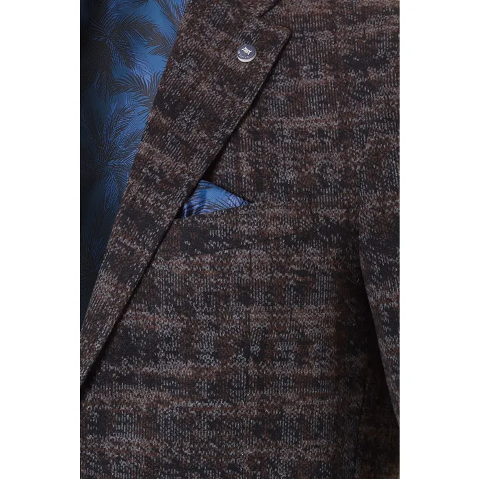 Henk ter Horst giacca in jersey Brown