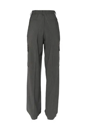 HERNO Abbigliamento,Pantaloni Pantaloni cargo in misto lana 