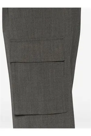 HERNO Abbigliamento,Pantaloni Pantaloni cargo in misto lana 