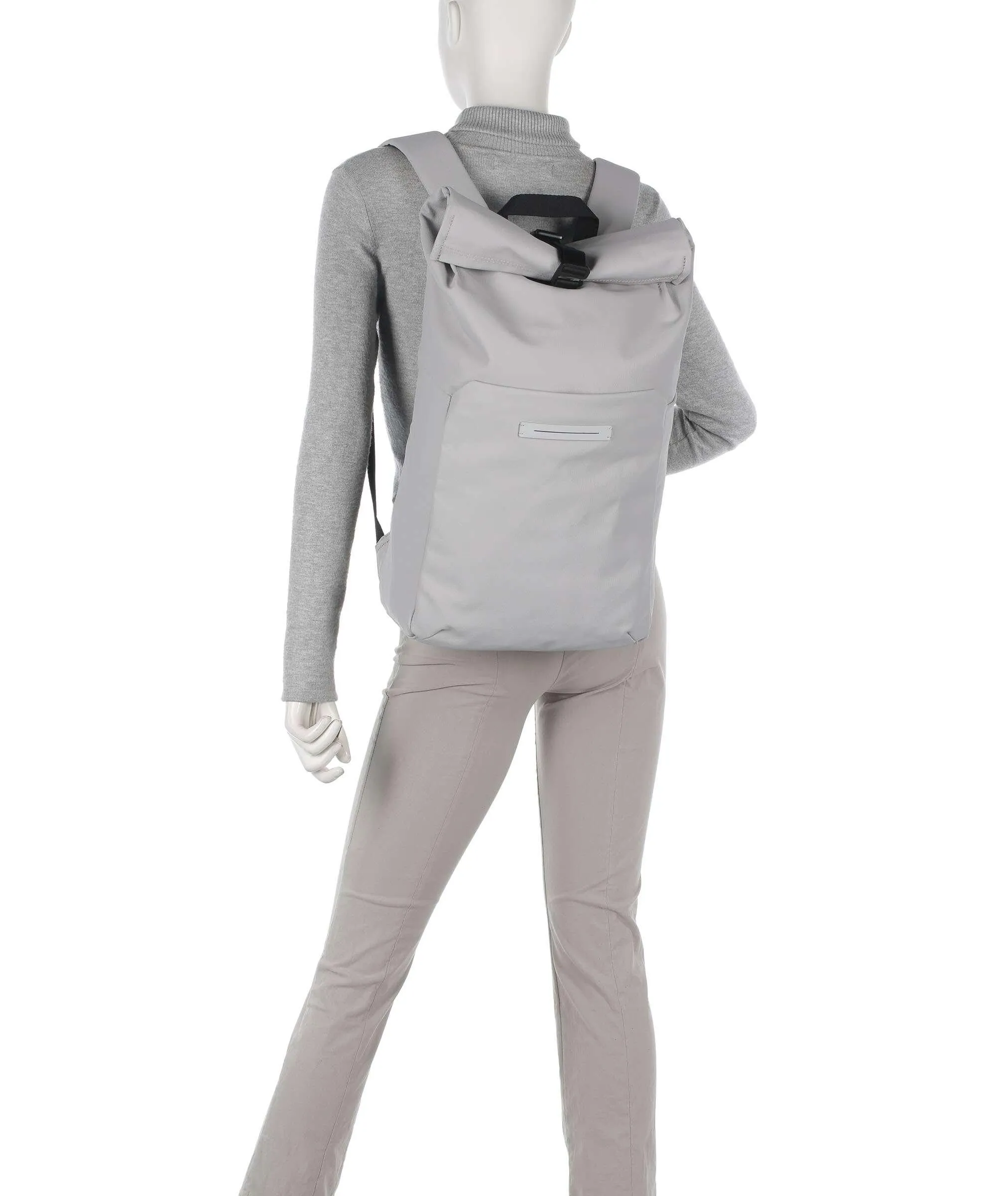  Horizn Studios SoFo X Zaino roll-top 16″ cotone riciclato, tela grigio chiaro  