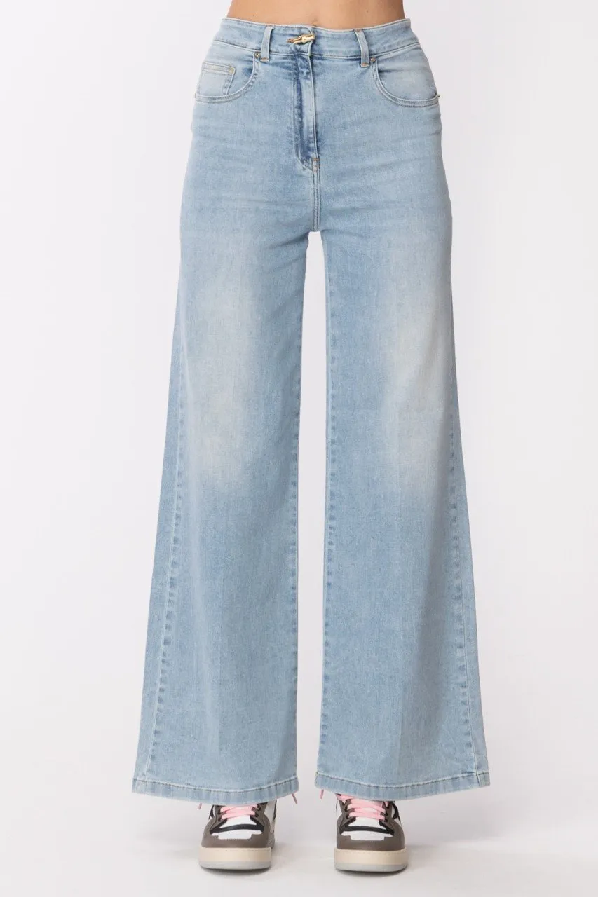 Jeans a palazzo Light blue