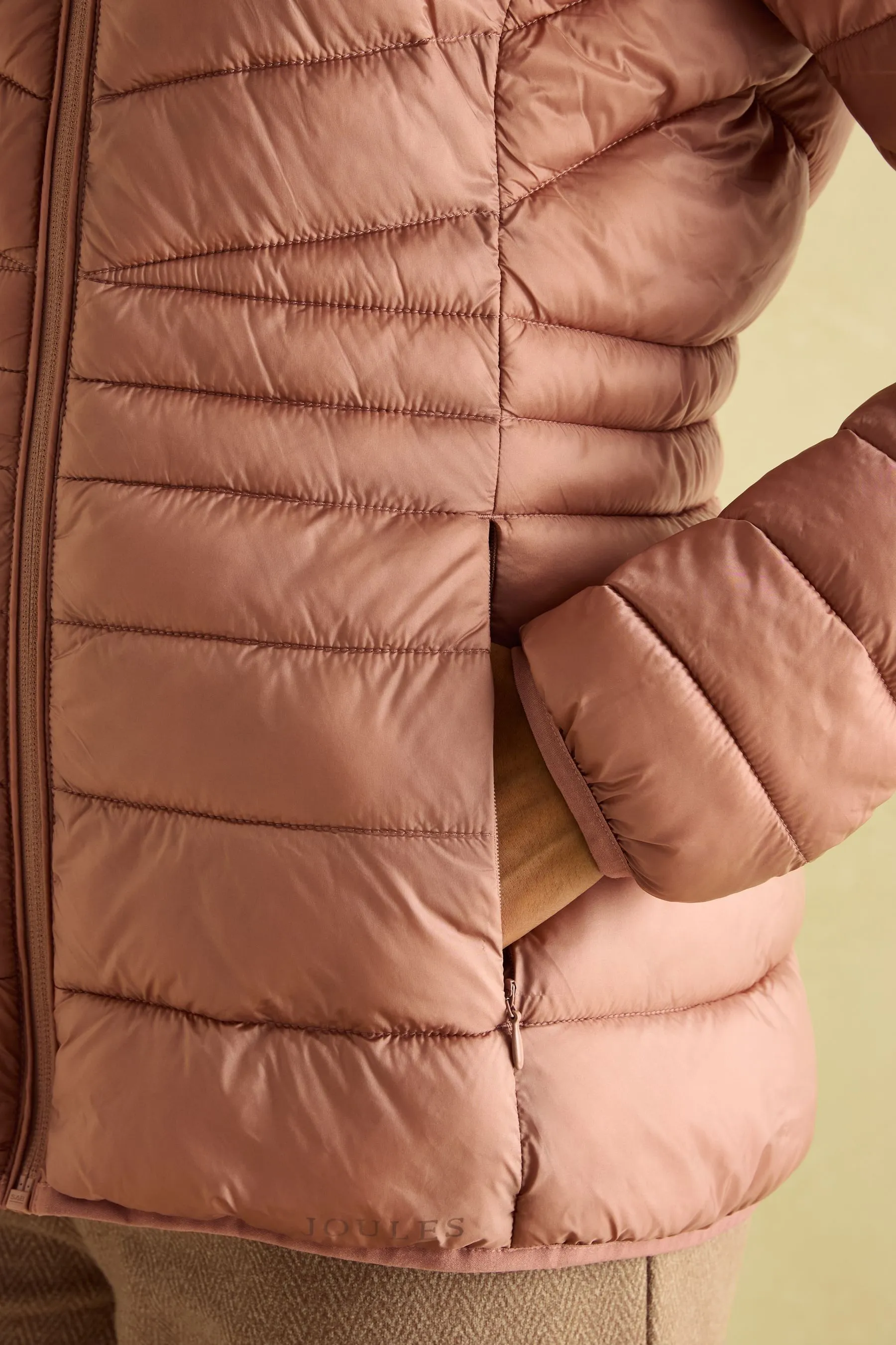 Joules Kenley Cappotto Imbottito Antipioggia con Cappuccio    