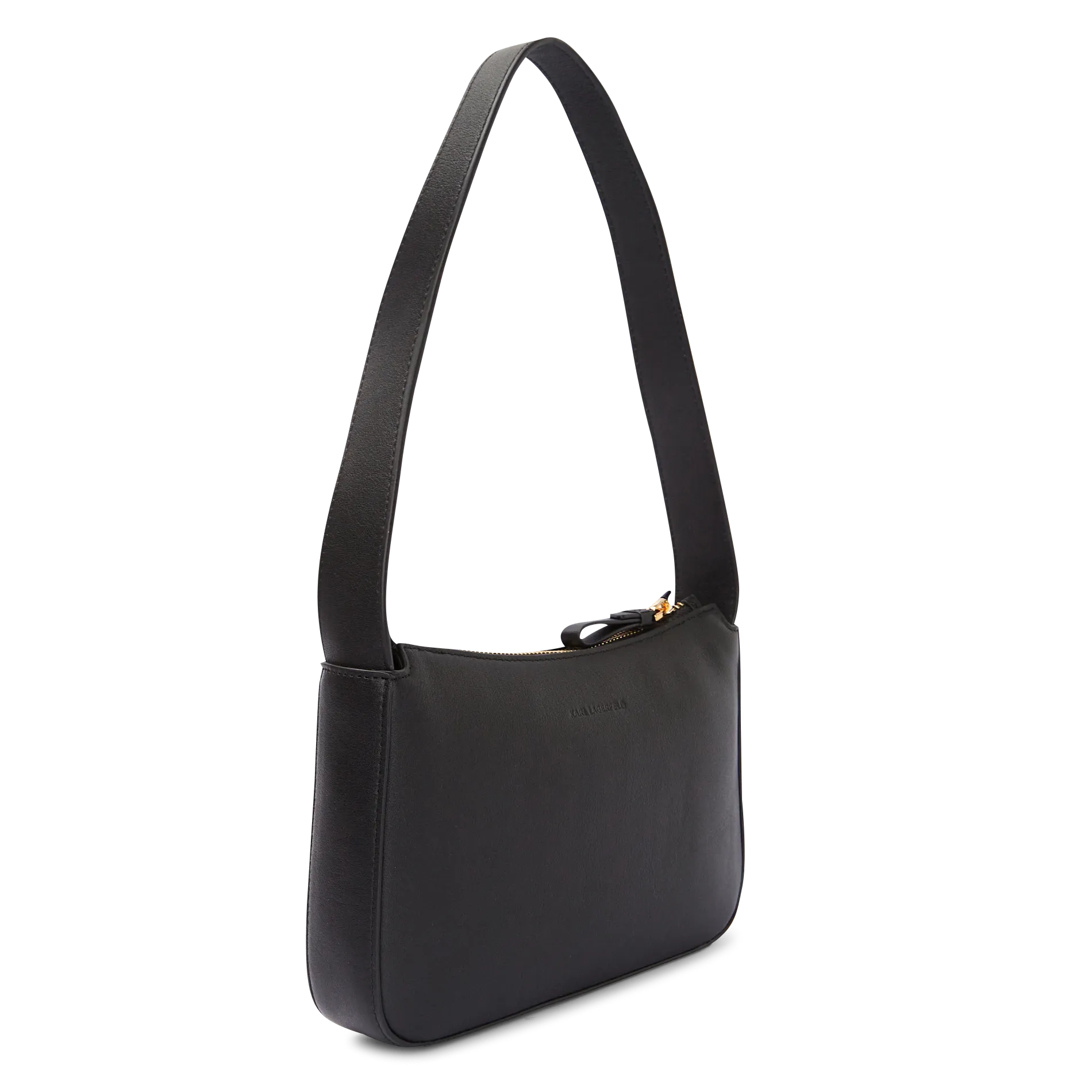  KARL LAGERFELD   K/DISK - Borsa a tracolla in pelle | Nero