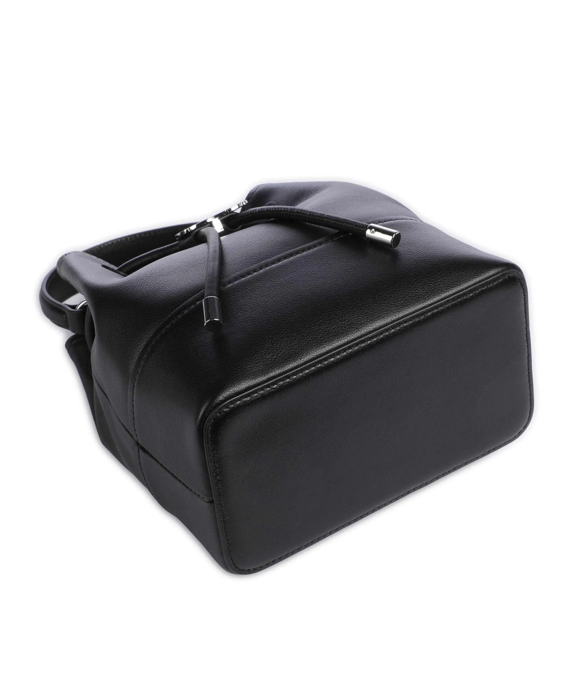  Karl Lagerfeld K/Ikonik 2.0 Borsa a secchiello pelle di vacchetta finemente grana nero  