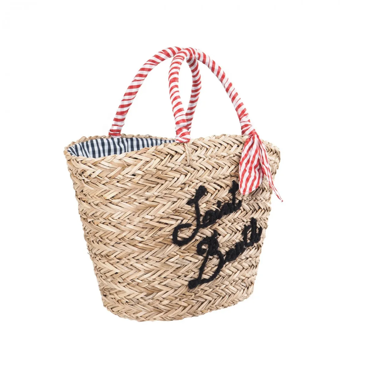 Kylie Borsa Mare Con Manico a Righe