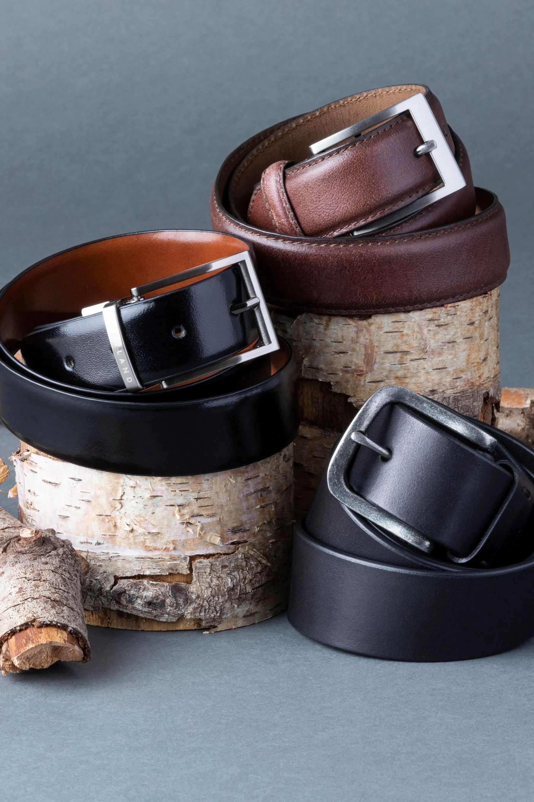 Lakeland Cintura in pelle Staveley leather