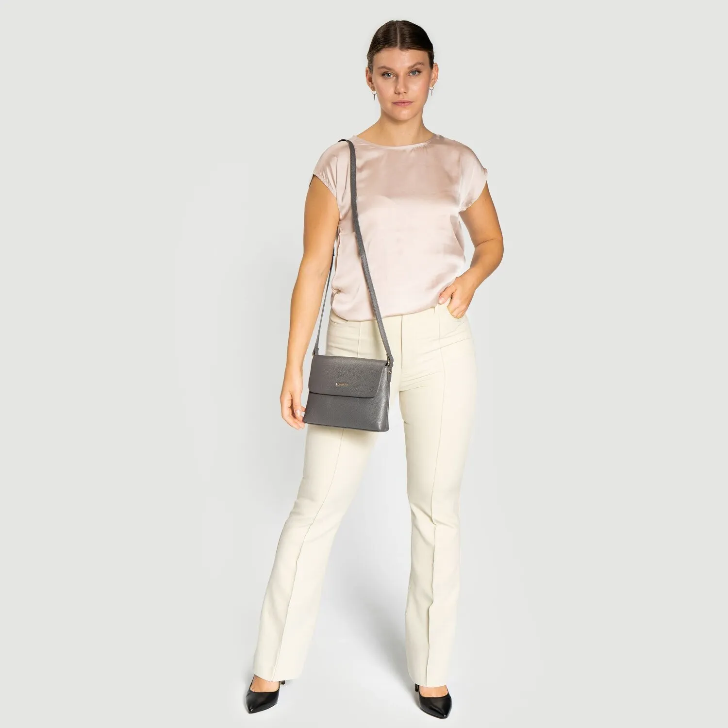Lazarotti Bologna Borsa a tracolla in pelle 25 cm