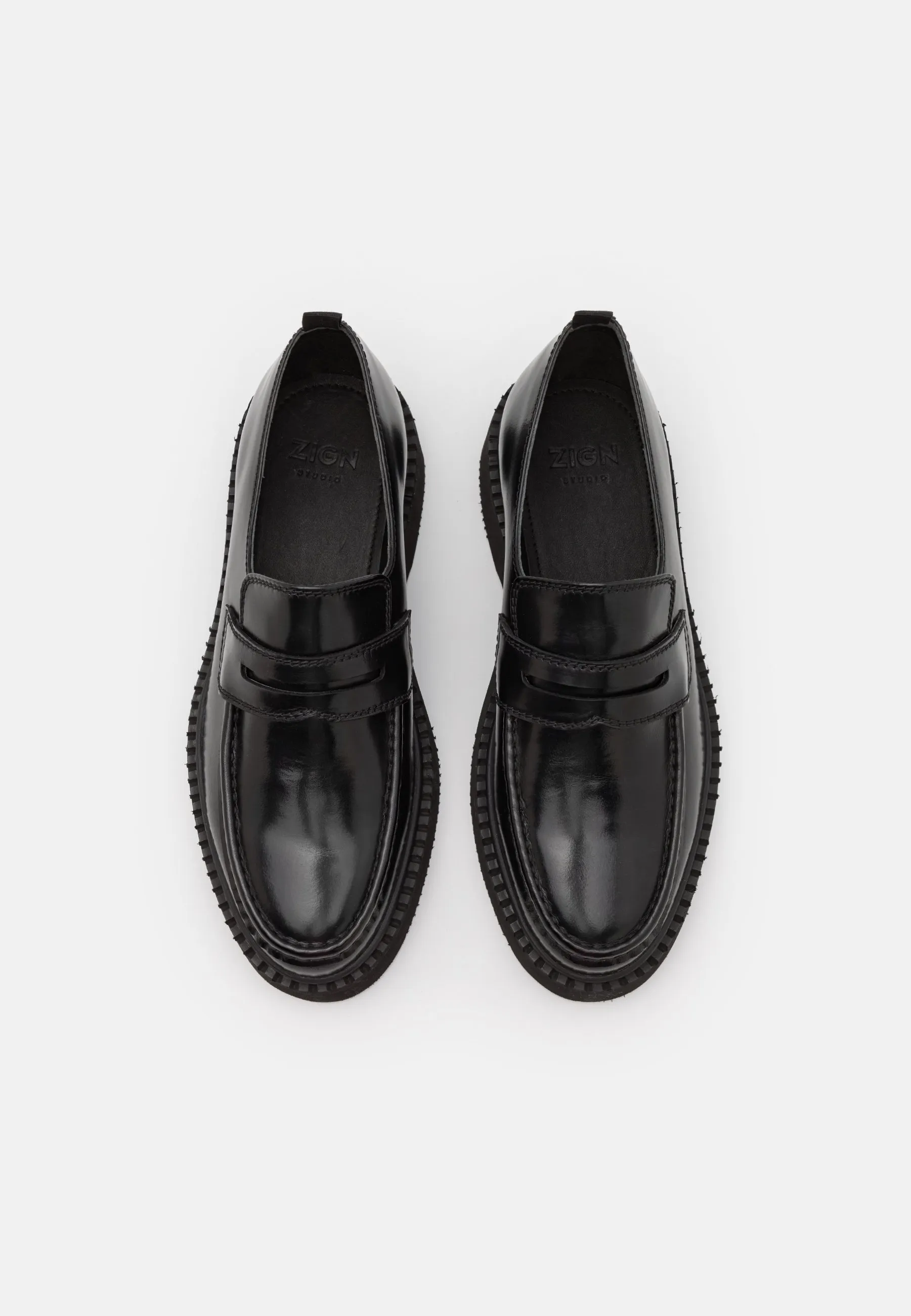 LEATHER - Scarpe senza lacci
