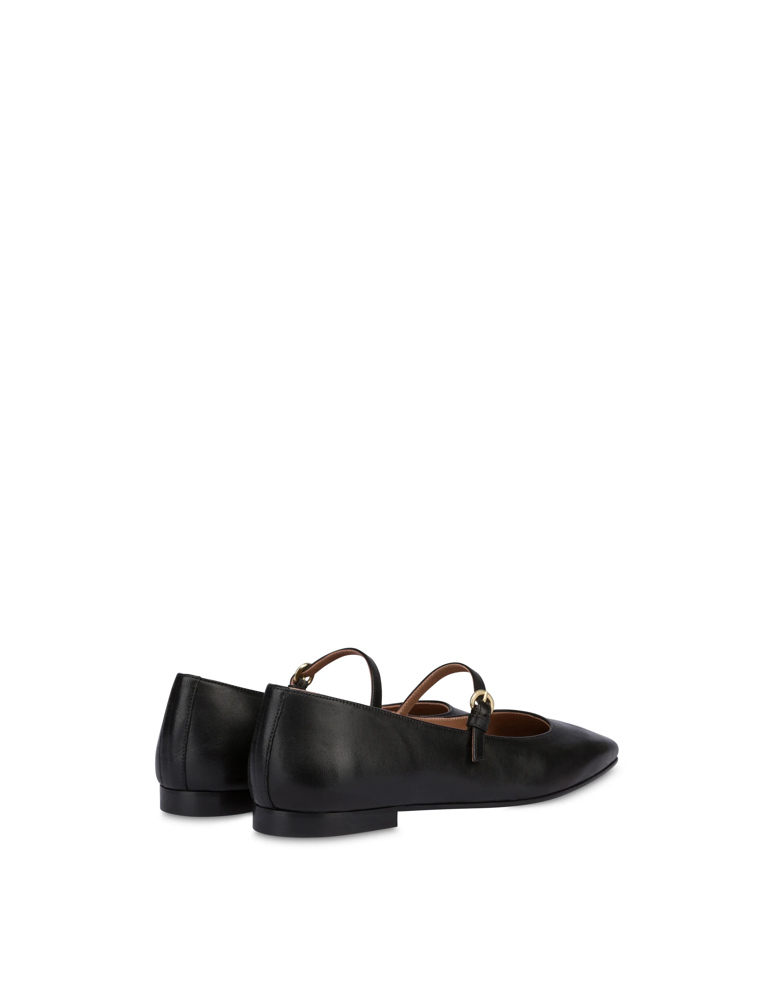     Linea Pollini Ballerine In Nappa Nina Nero