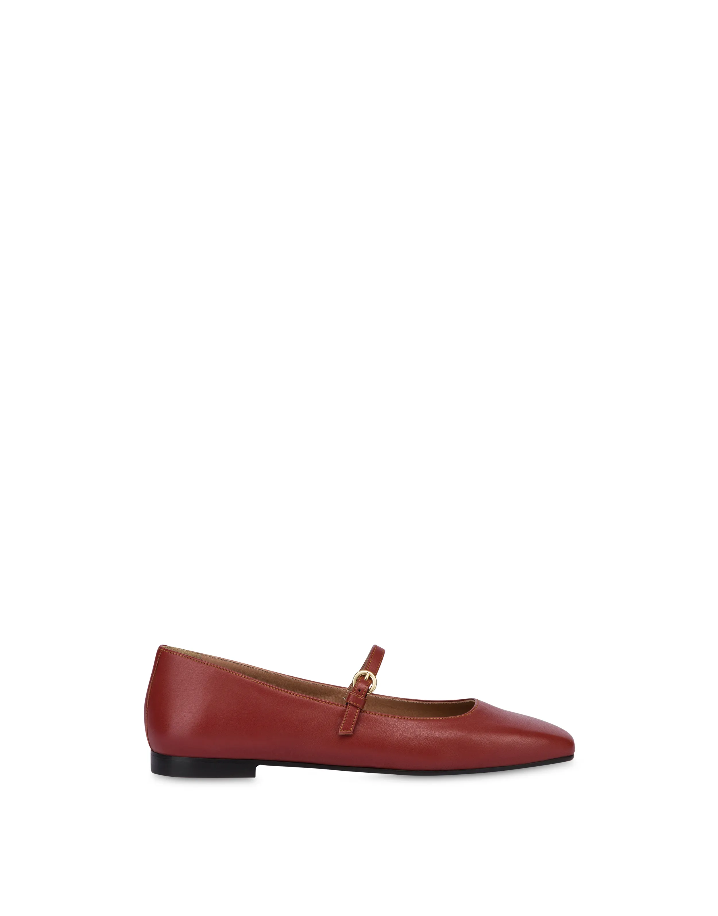     Linea Pollini Ballerine In Nappa Nina Terracotta