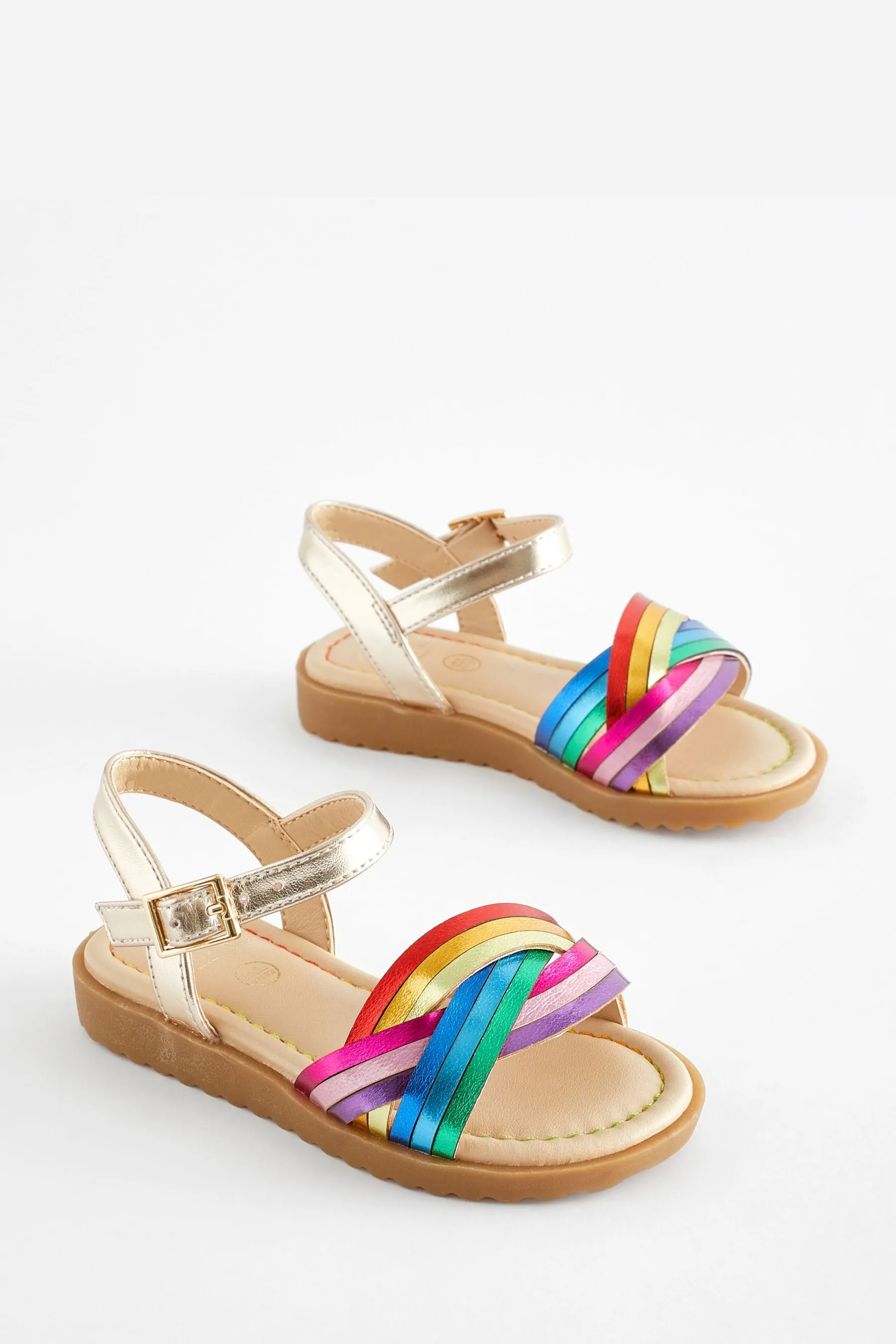 Little Bird by Jools Oliver - Dettagli metallizzati Sandali arcobaleno