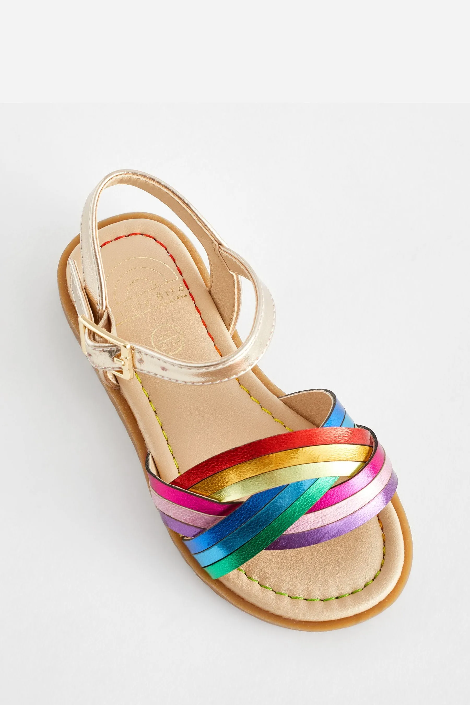 Little Bird by Jools Oliver - Dettagli metallizzati Sandali arcobaleno