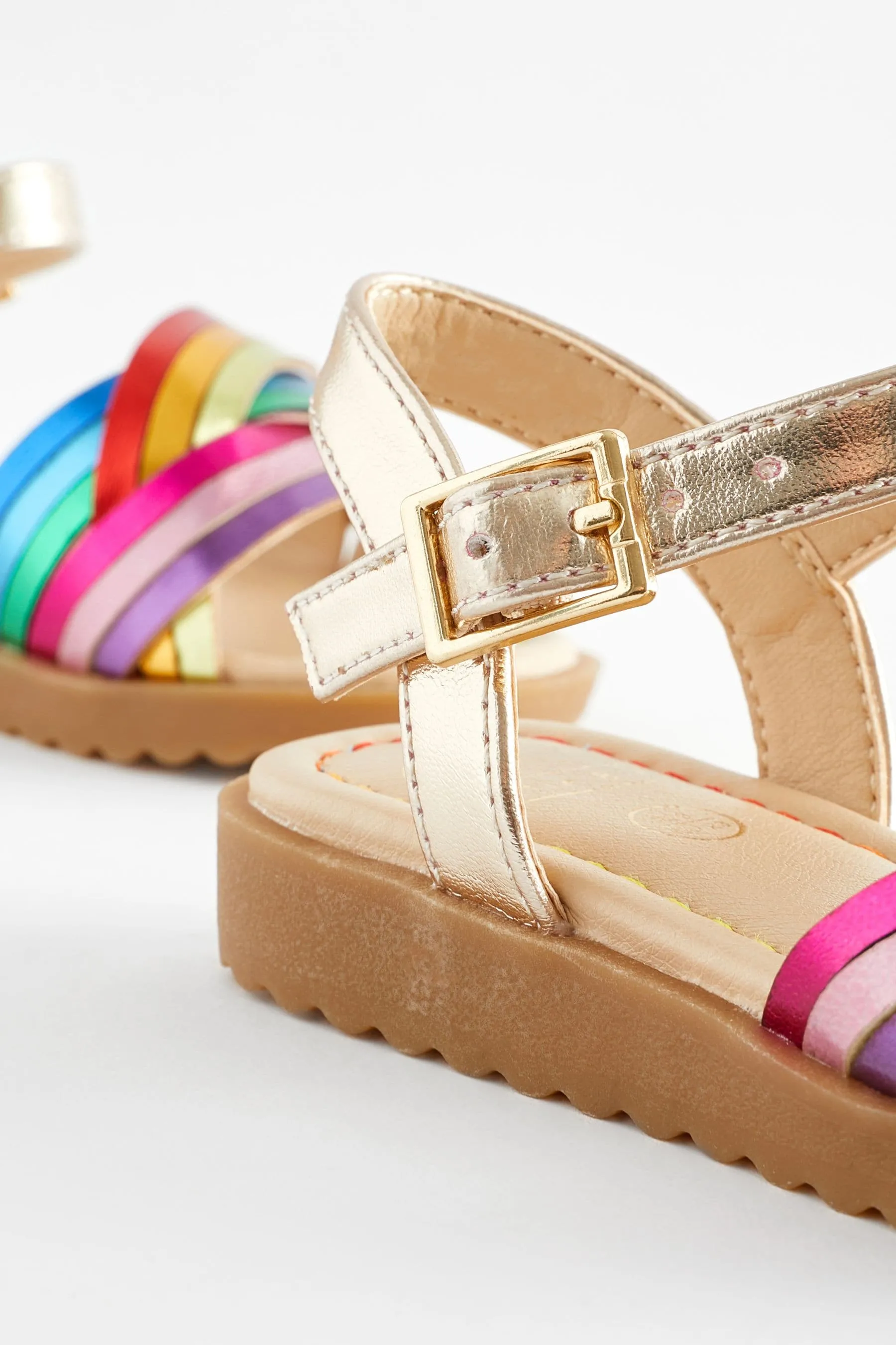 Little Bird by Jools Oliver - Dettagli metallizzati Sandali arcobaleno