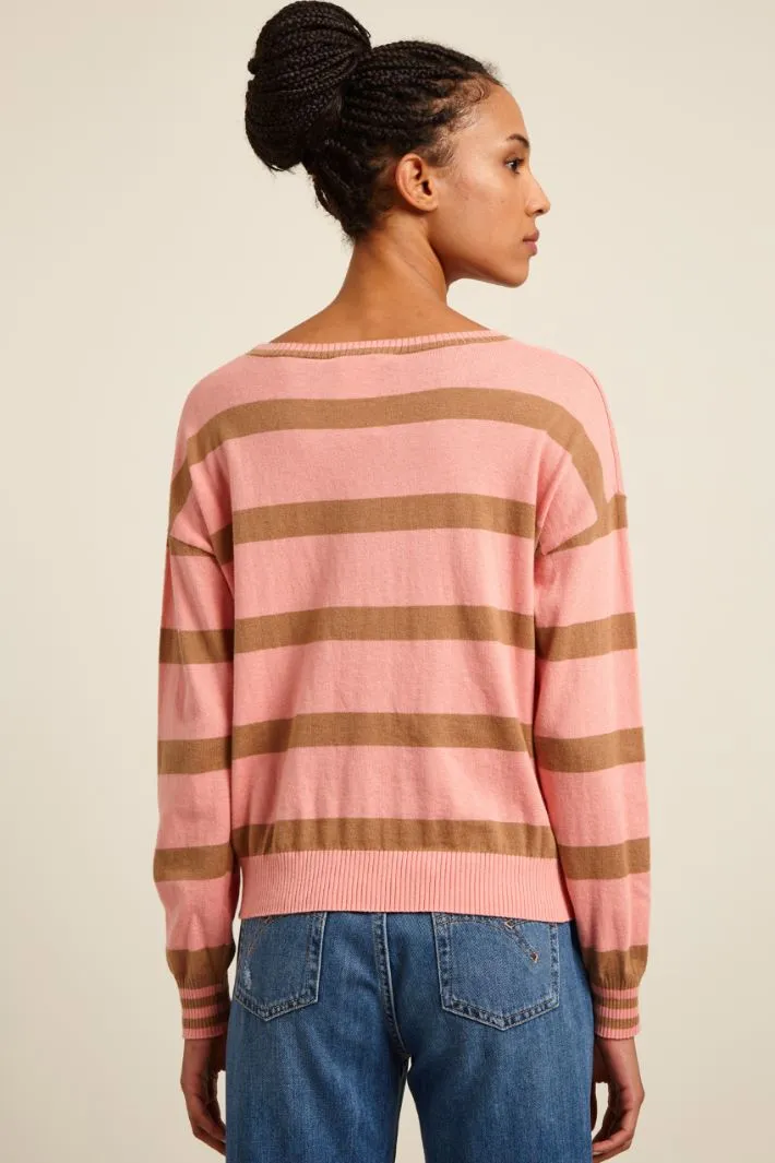 Maglia a intarsio