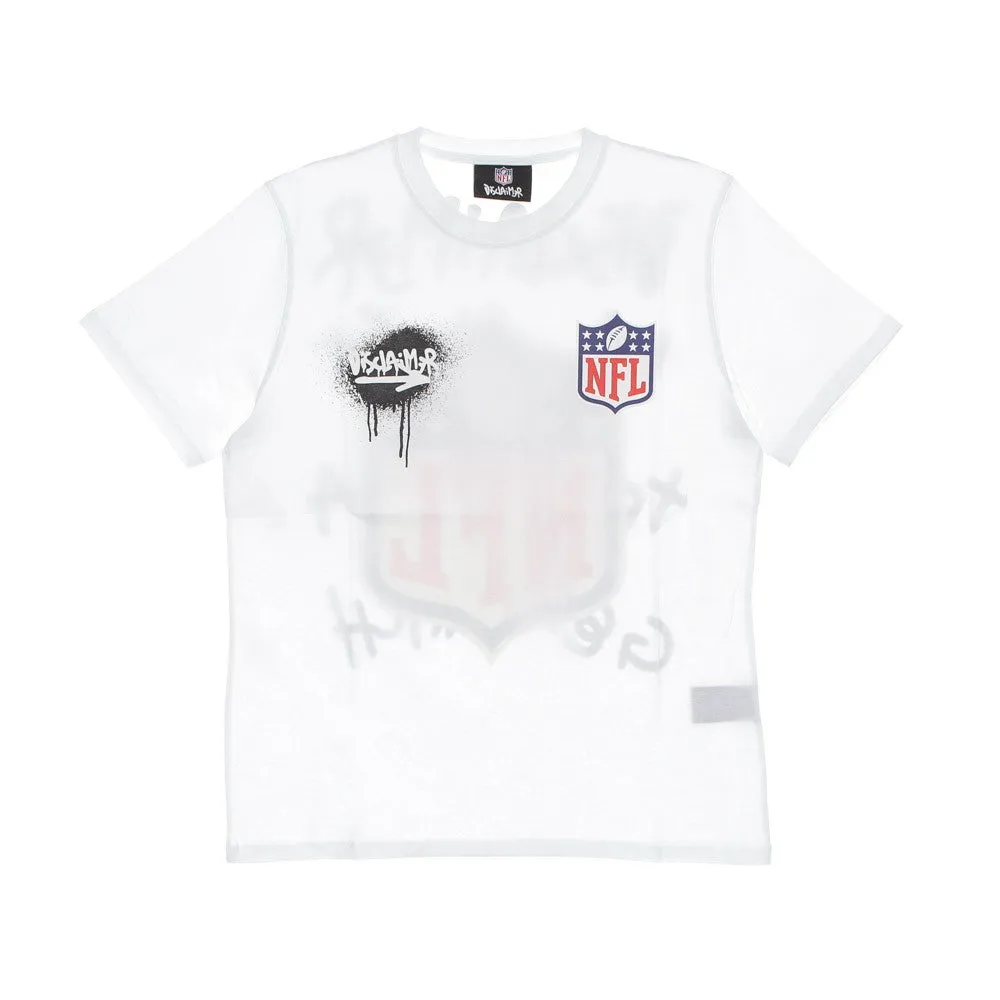 Maglietta Uomo Logo Tee X Nfl White
