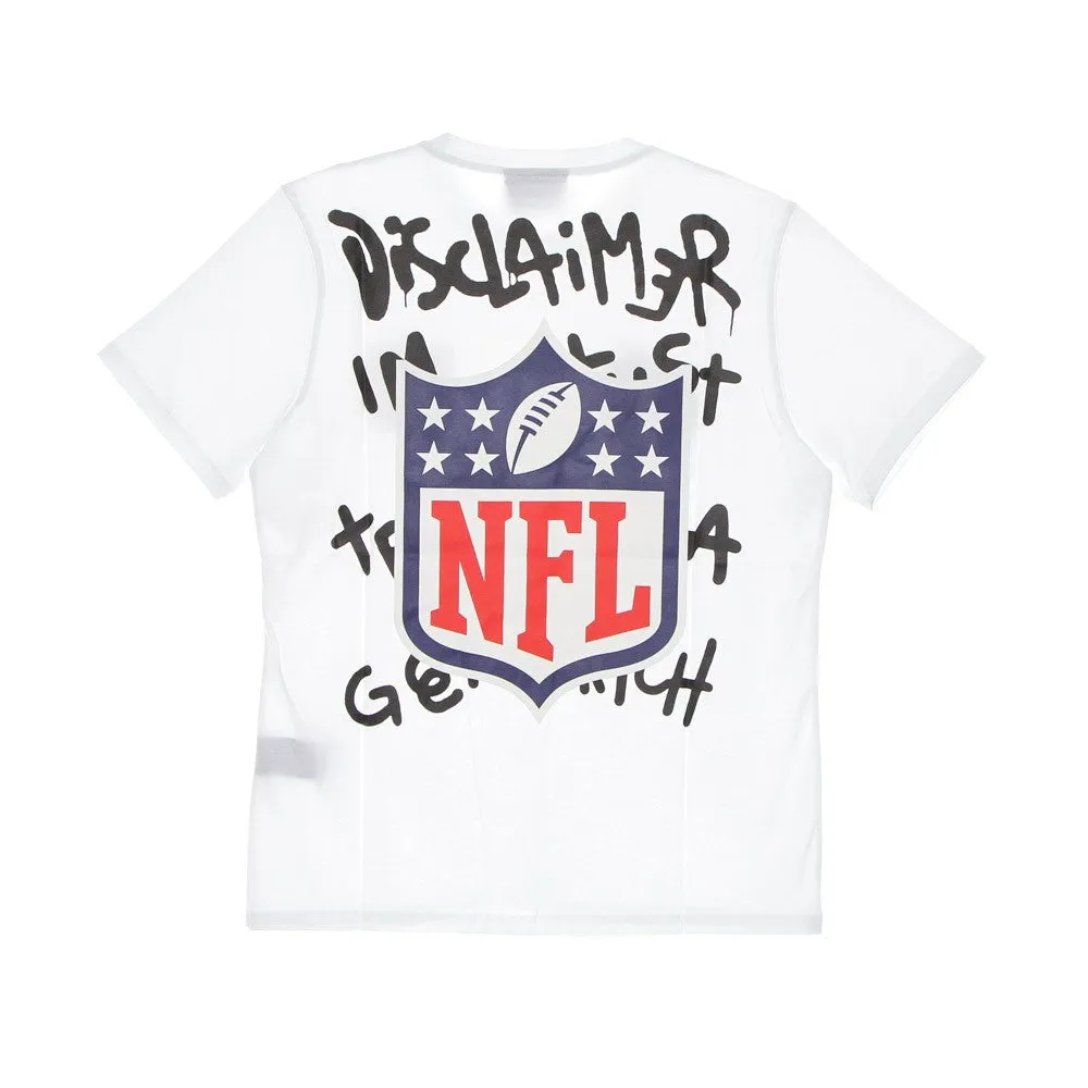 Maglietta Uomo Logo Tee X Nfl White