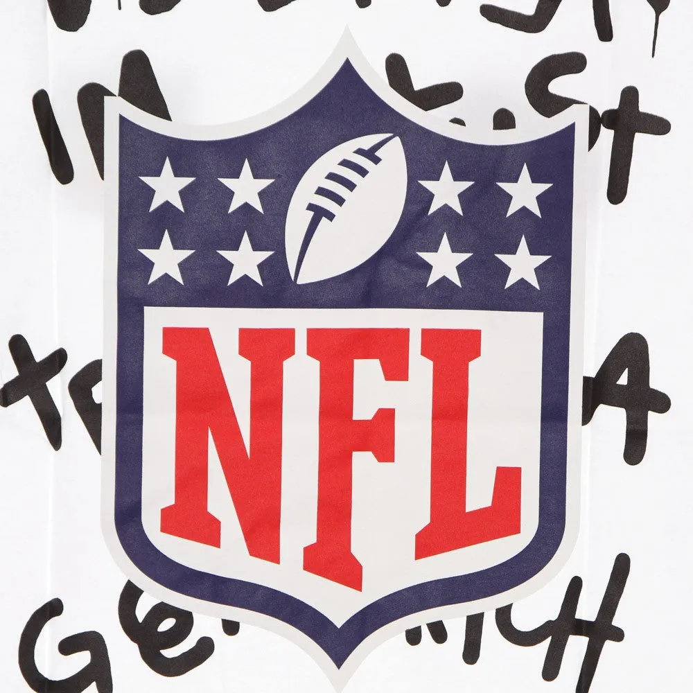 Maglietta Uomo Logo Tee X Nfl White