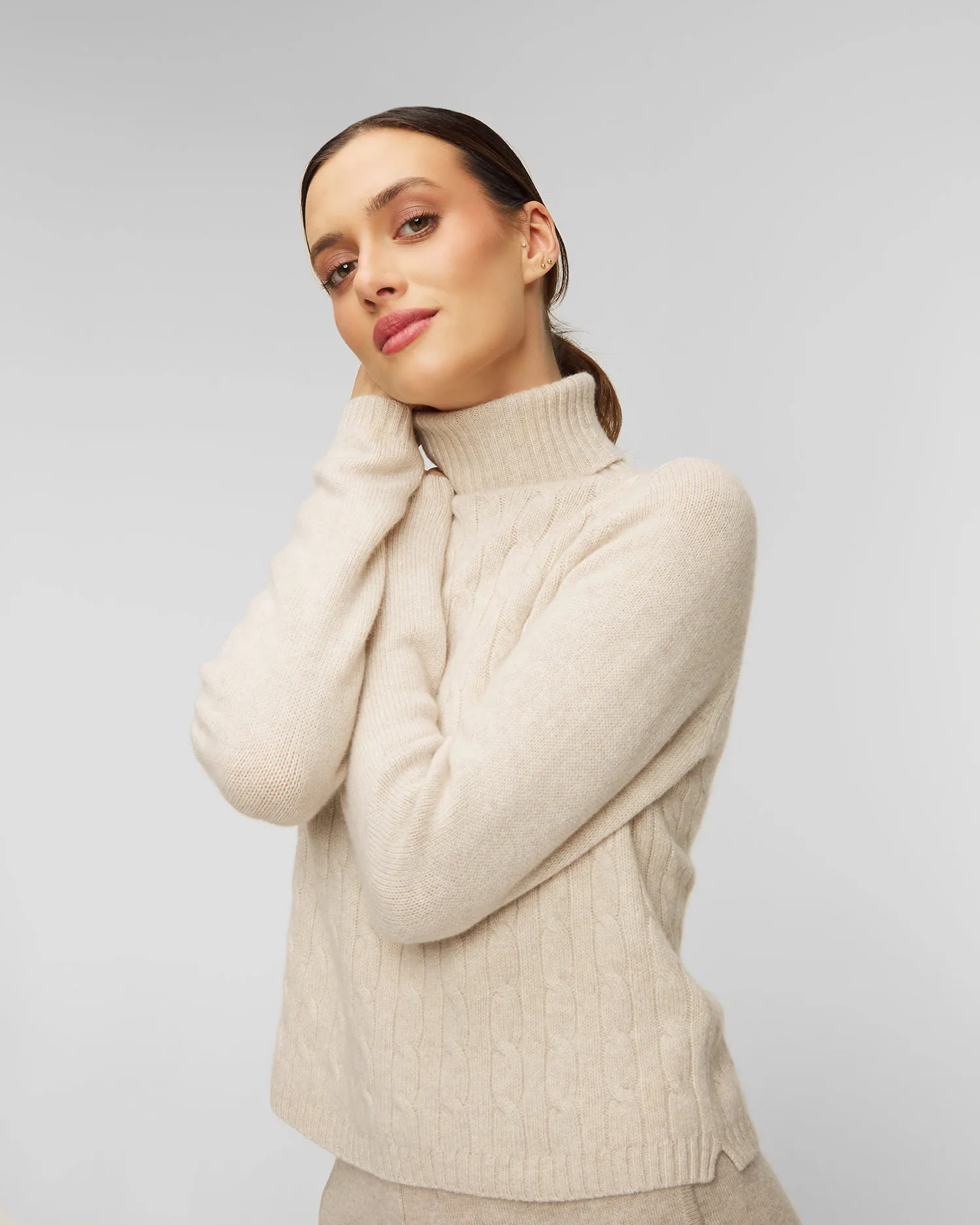 Maglione in cashmere da donna Allude 11422-48