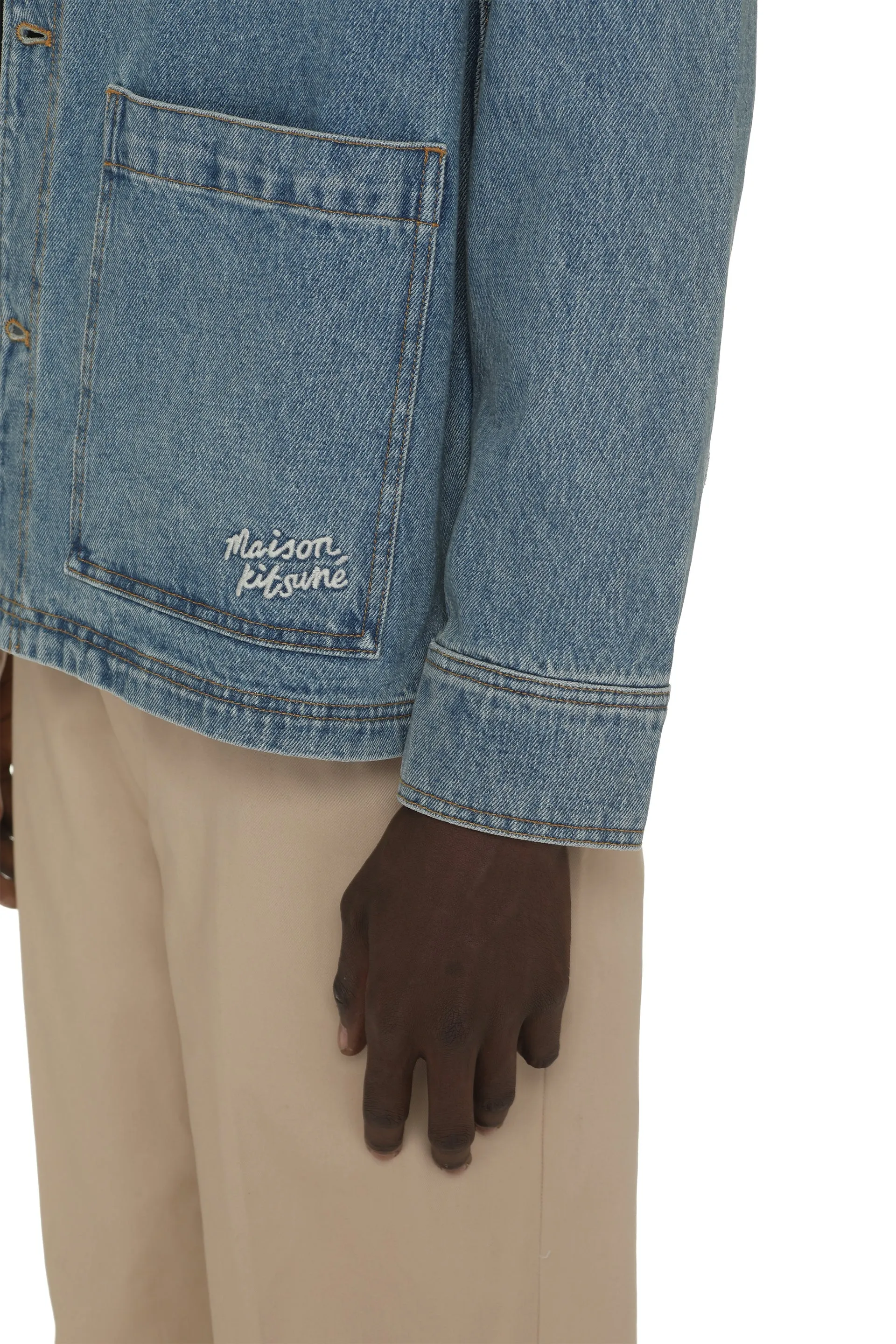 Maison Kitsuné Giacca in denim