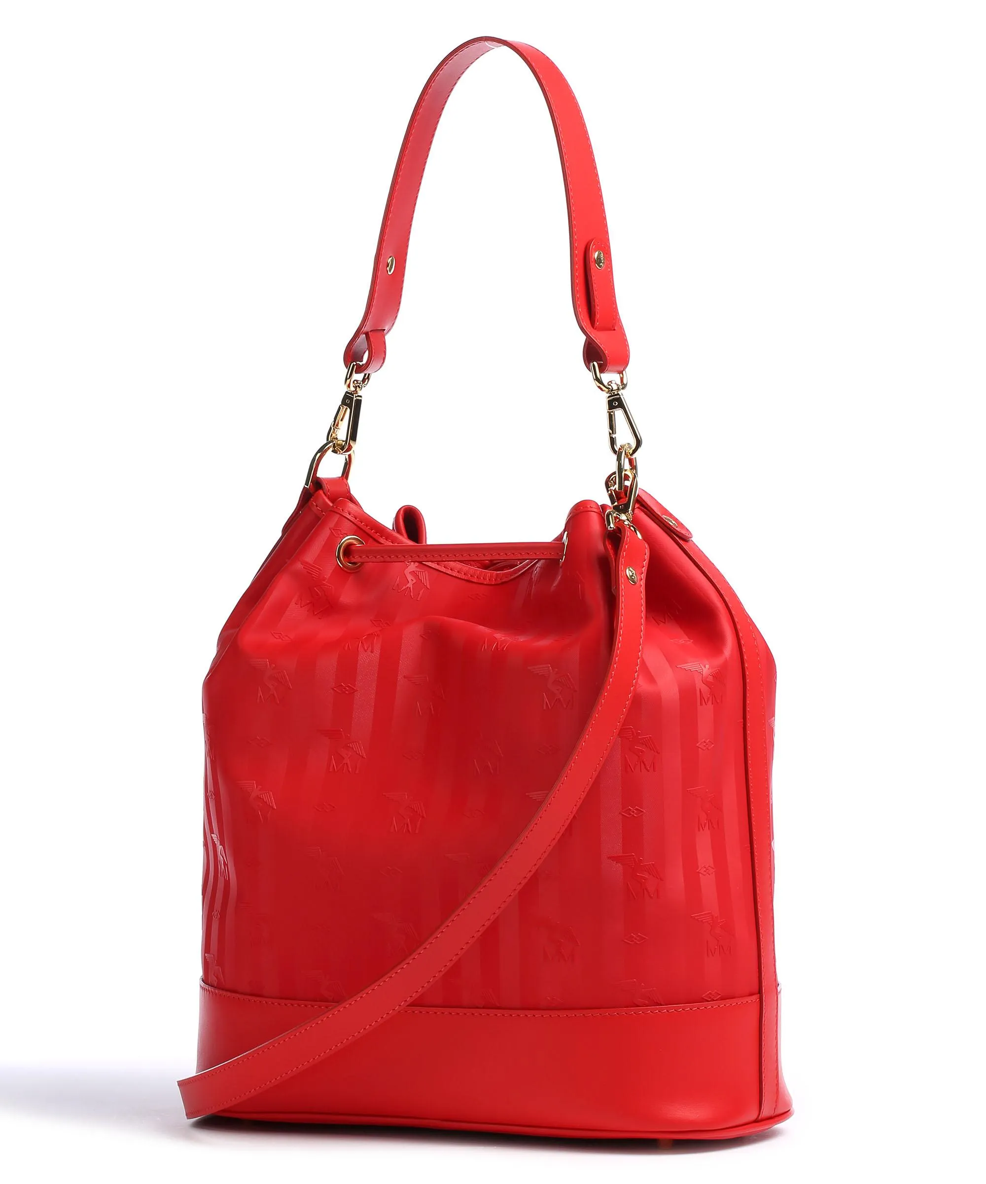  Maison Mollerus Vinerus Niesen Borsa a secchiello tela rosso  