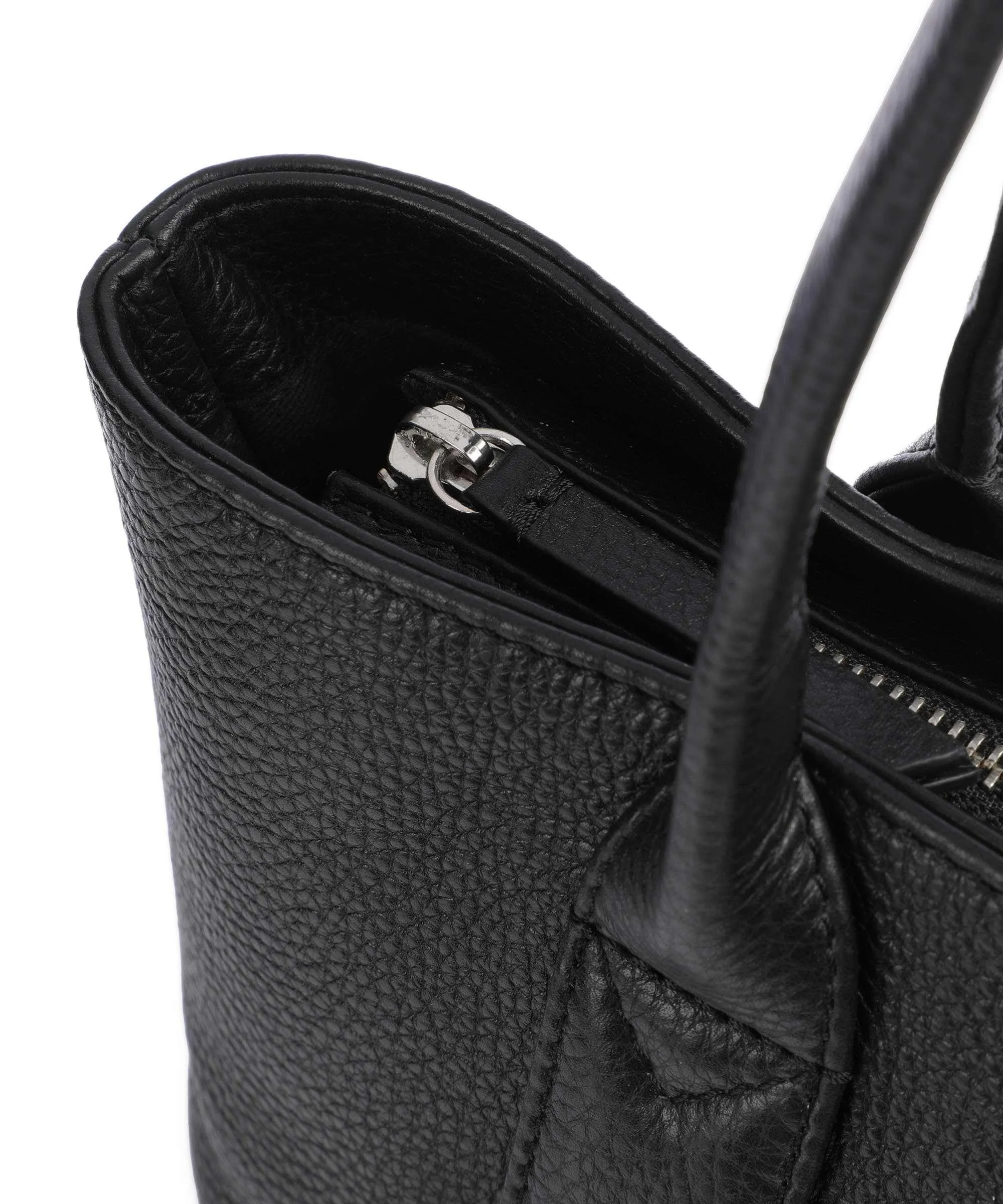  Markberg Darla Borsa shopper pelle di vacchetta grana nero  