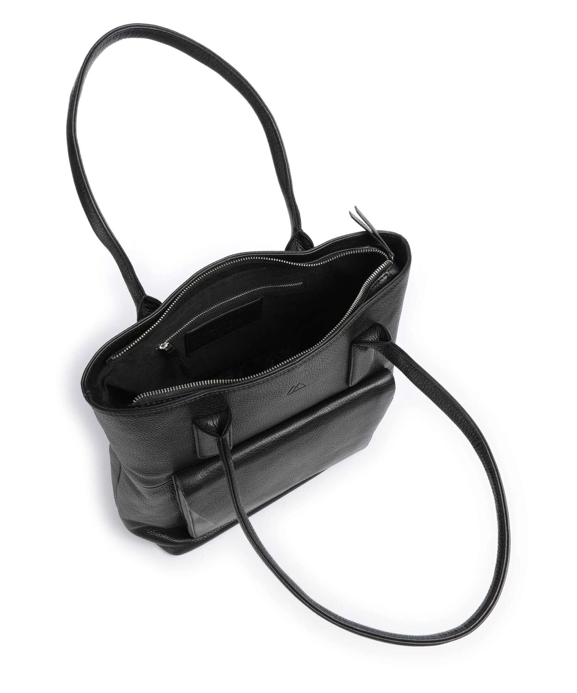  Markberg Darla Borsa shopper pelle di vacchetta grana nero  