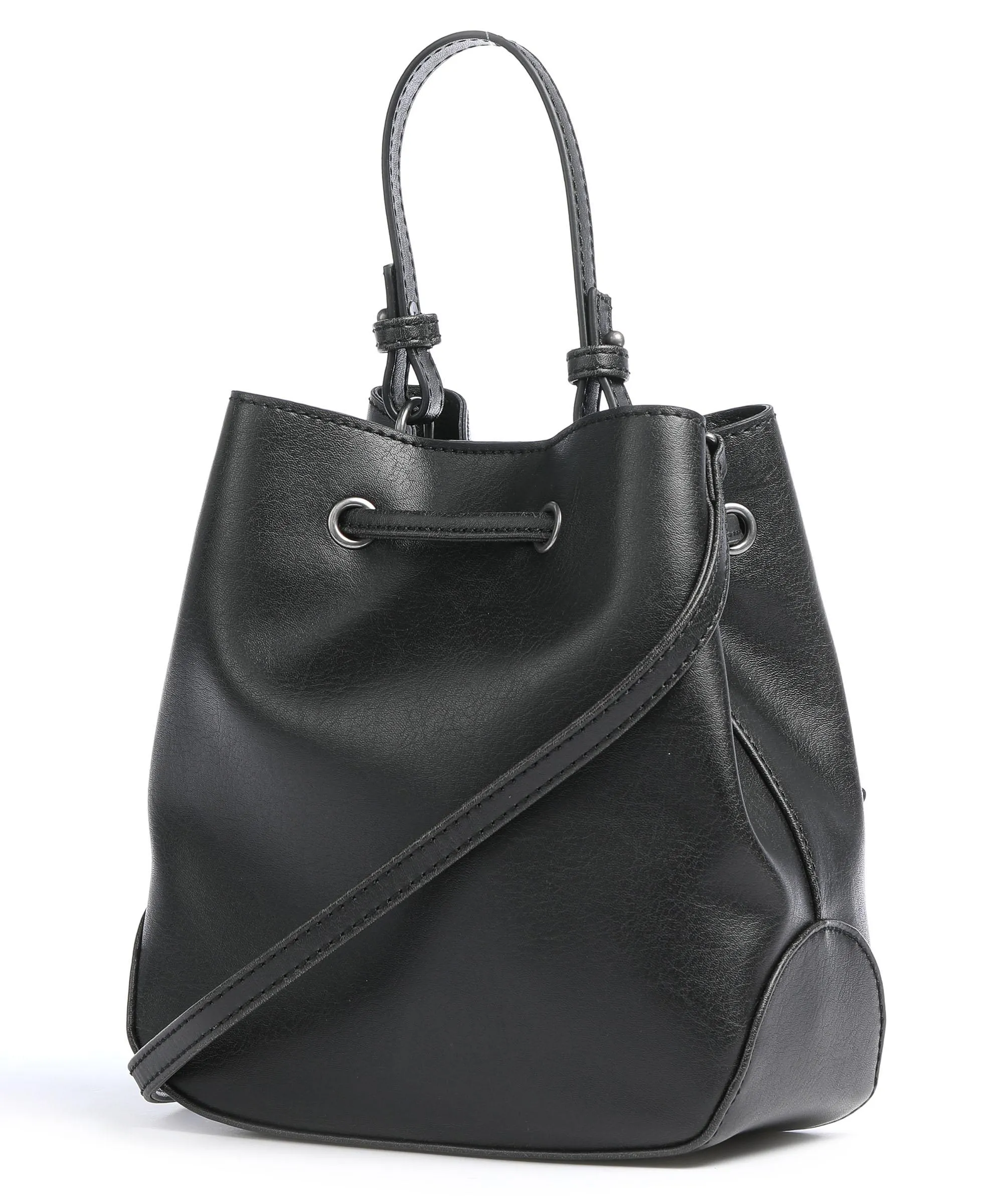  Matt & Nat Vintage Dupont Borsa a secchiello pelle sintetica nero  