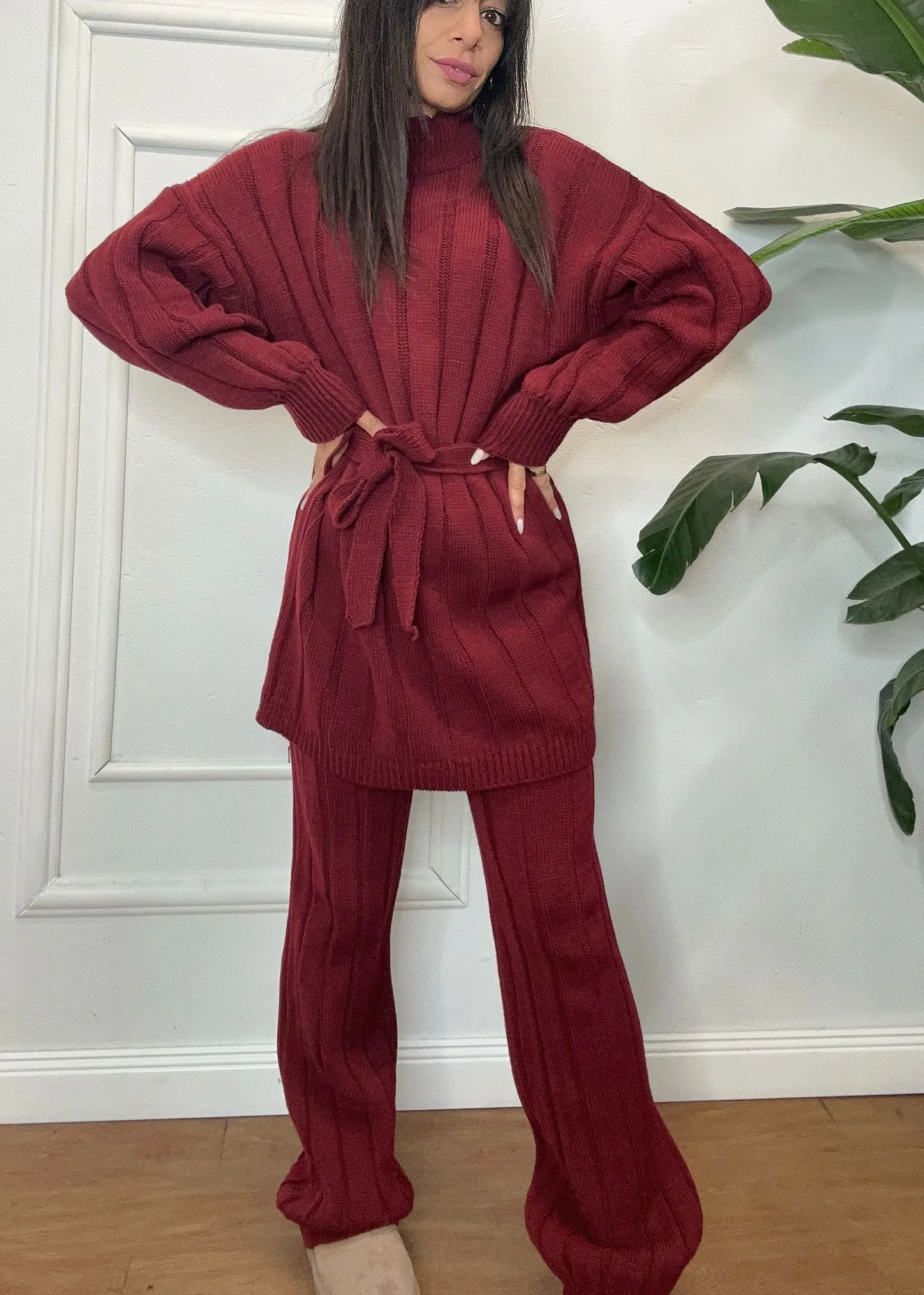Maxi tuta completo everyday 002 prugna
