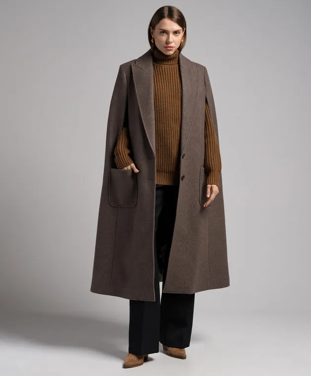 Michael Kors Maglione in cashmere marrone DK027Y0015220