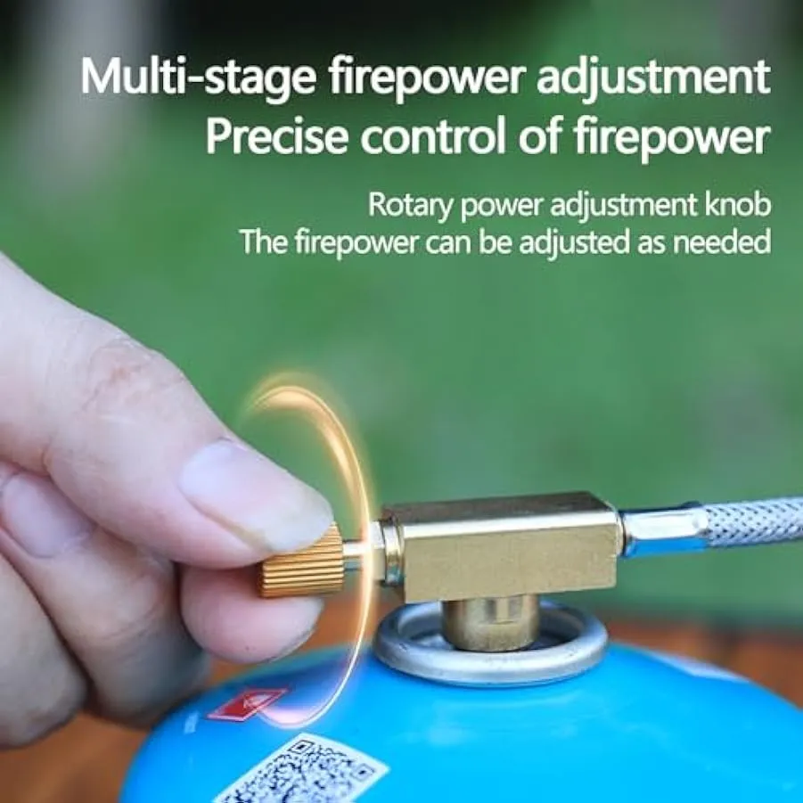 Mini bruciatore da campeggio – Fornello da campeggio pieghevole portatile con custodia,Gadget utili per cucinare per pentole per
