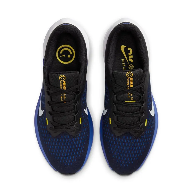 Nike Air Winflo 10 Grigio Nero Blu - Scarpe Running Uomo