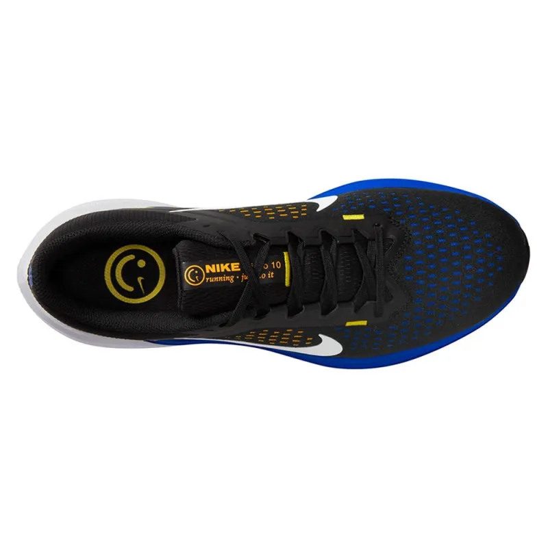 Nike Air Winflo 10 Grigio Nero Blu - Scarpe Running Uomo