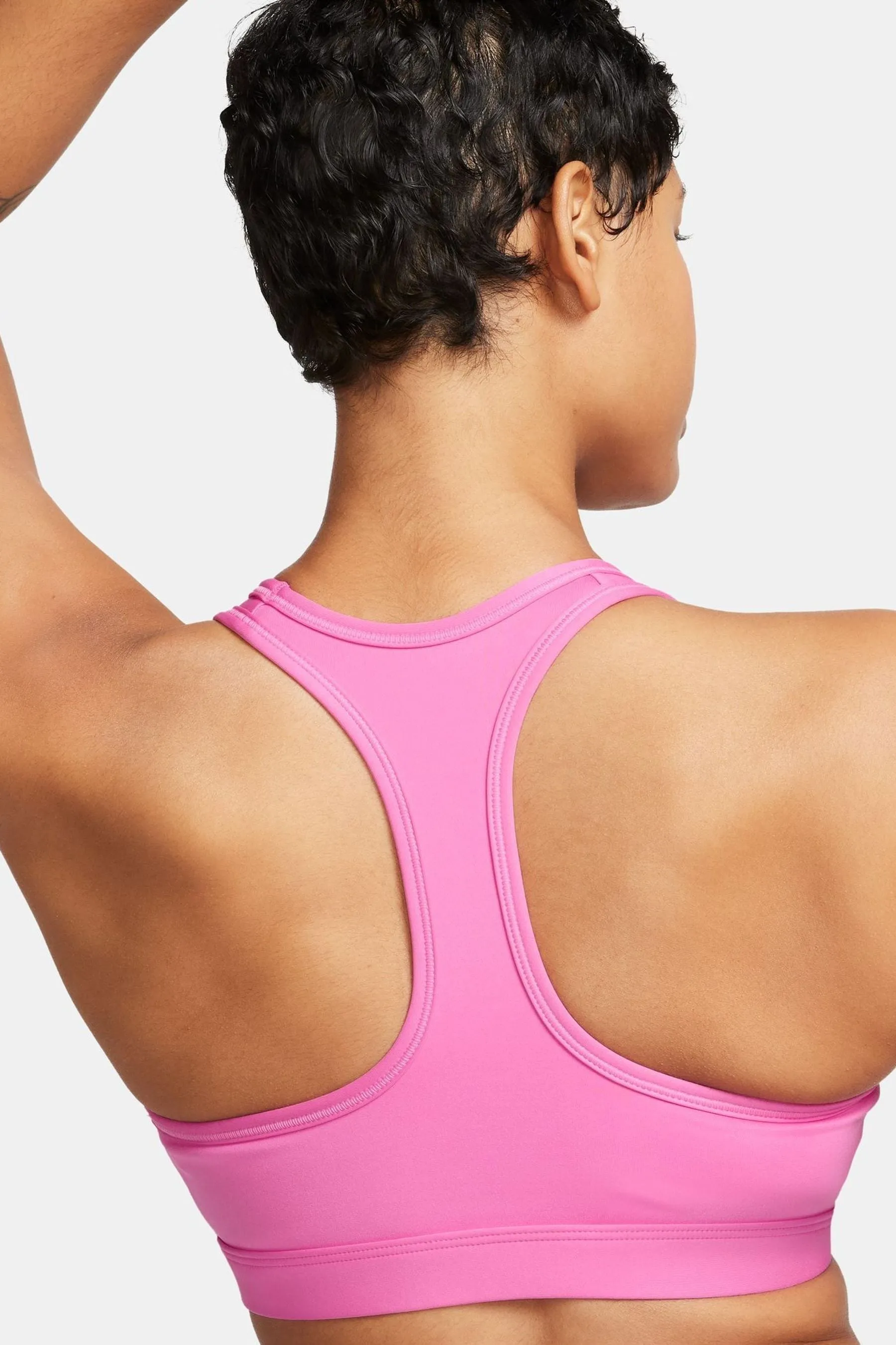 Nike - DriFIT - Reggiseno imbottito sostegno medio con logo