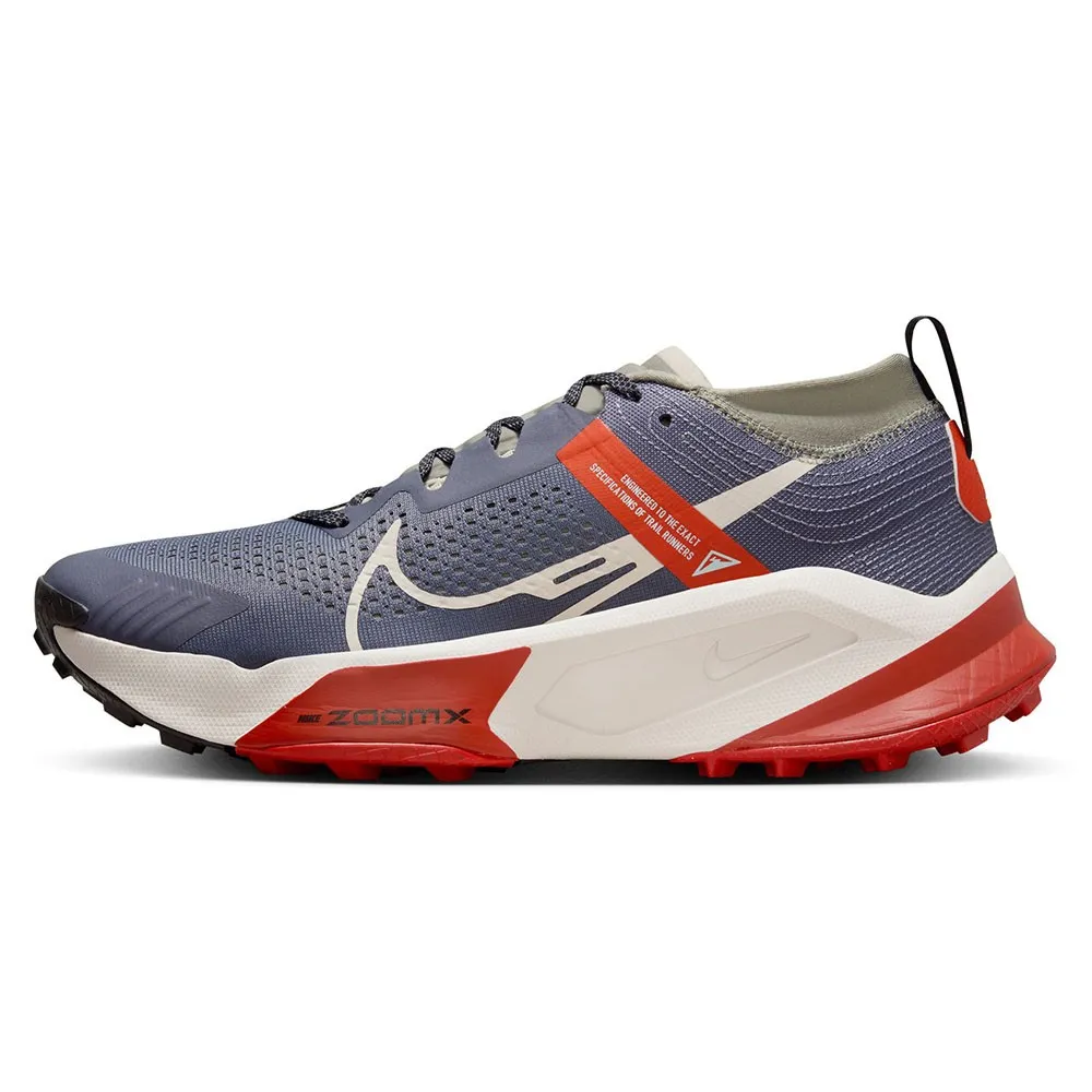 Nike Zegama Trail Nero Blu Rosso - Scarpe Trail Running Uomo