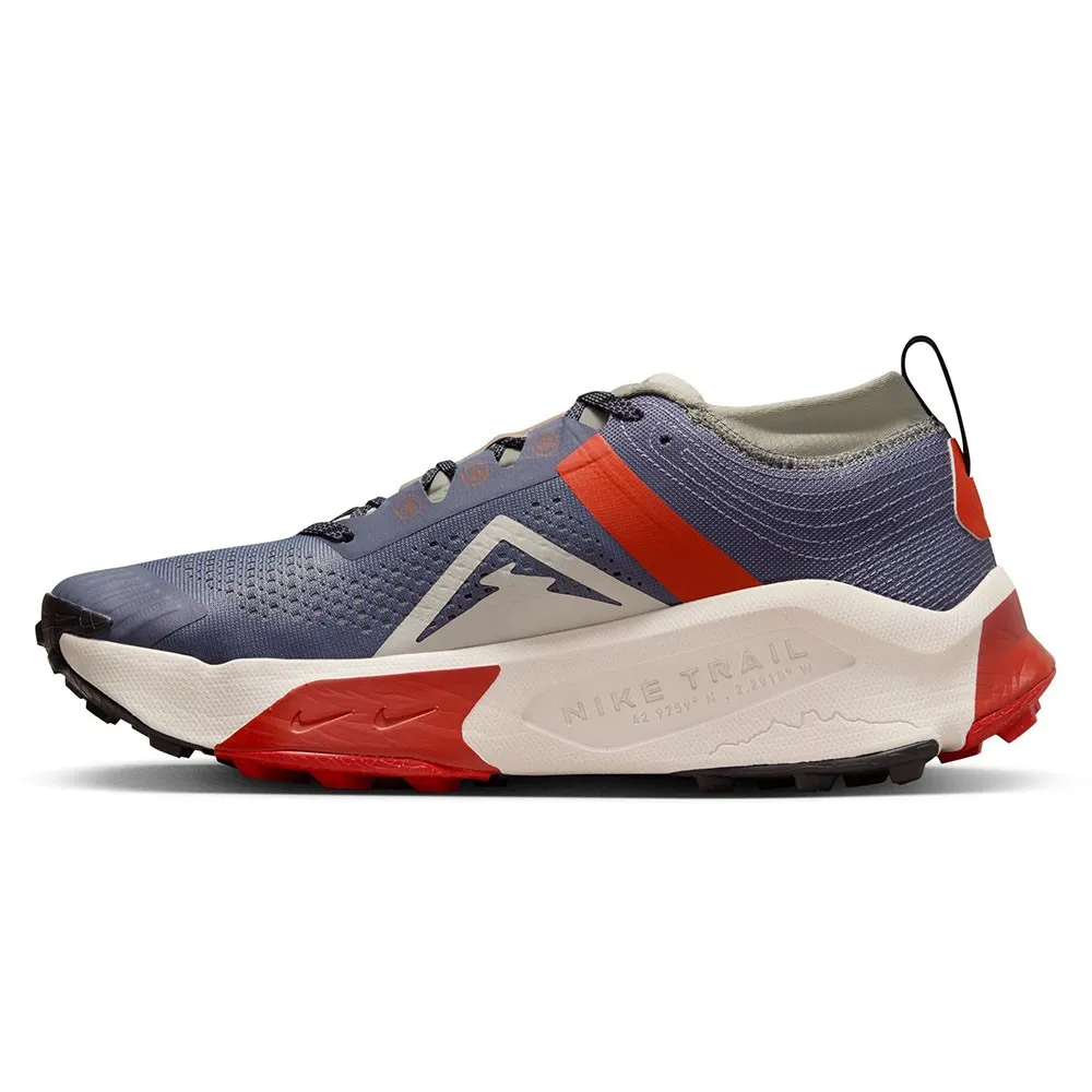Nike Zegama Trail Nero Blu Rosso - Scarpe Trail Running Uomo