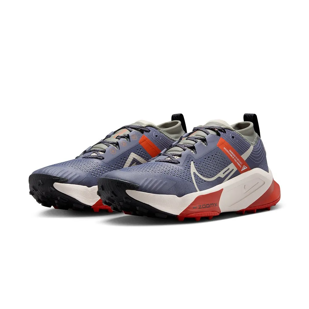 Nike Zegama Trail Nero Blu Rosso - Scarpe Trail Running Uomo