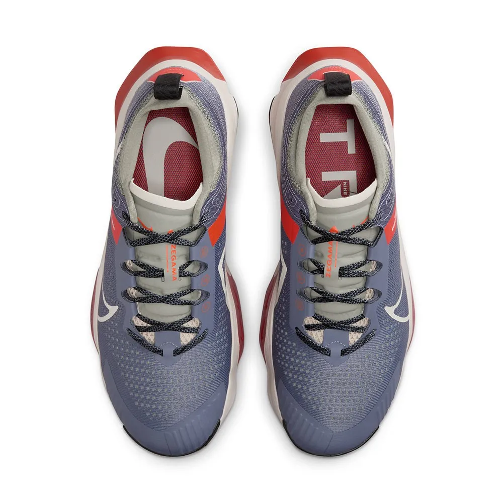 Nike Zegama Trail Nero Blu Rosso - Scarpe Trail Running Uomo