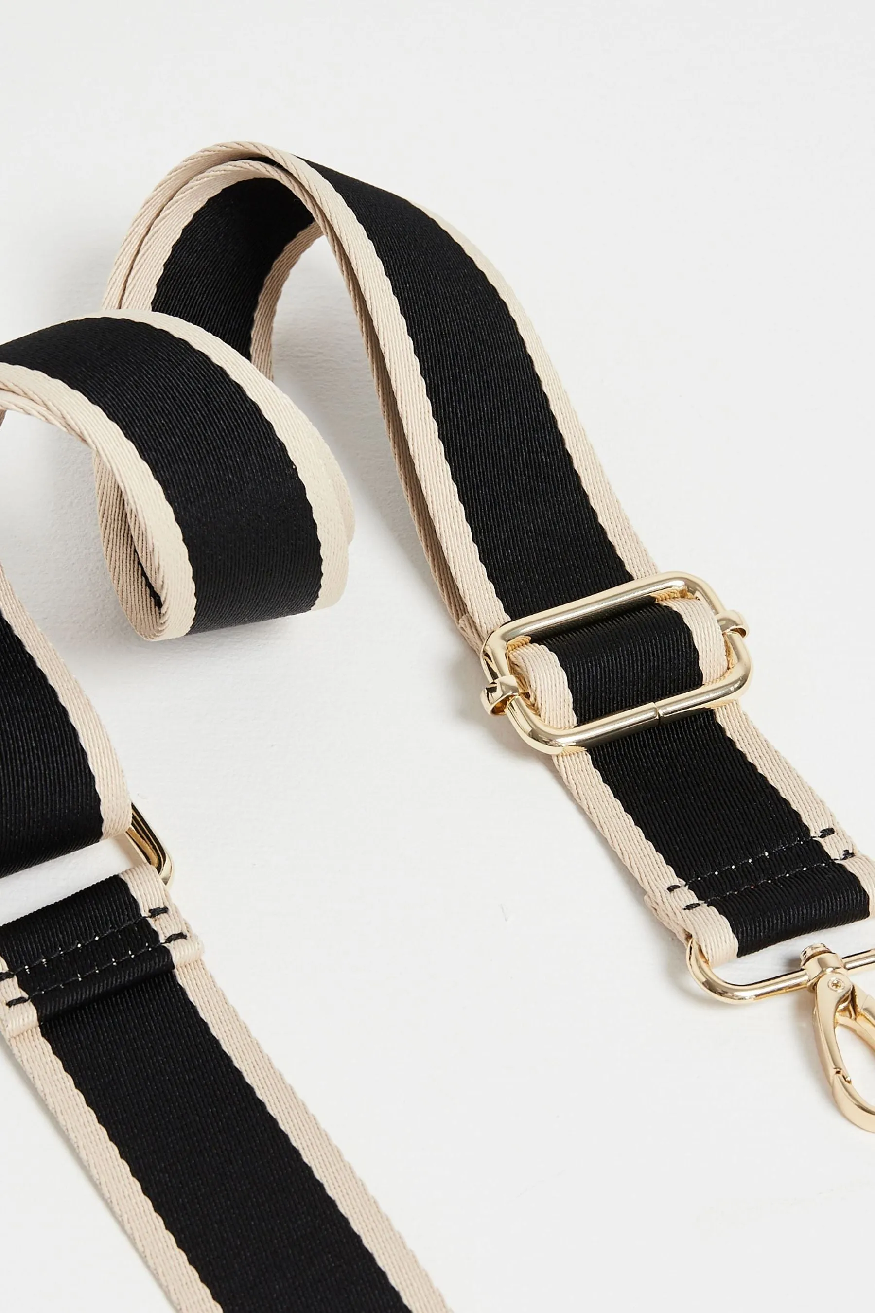 Oliver Bonas - A righe con fascia Borsa in tessuto monocromatico