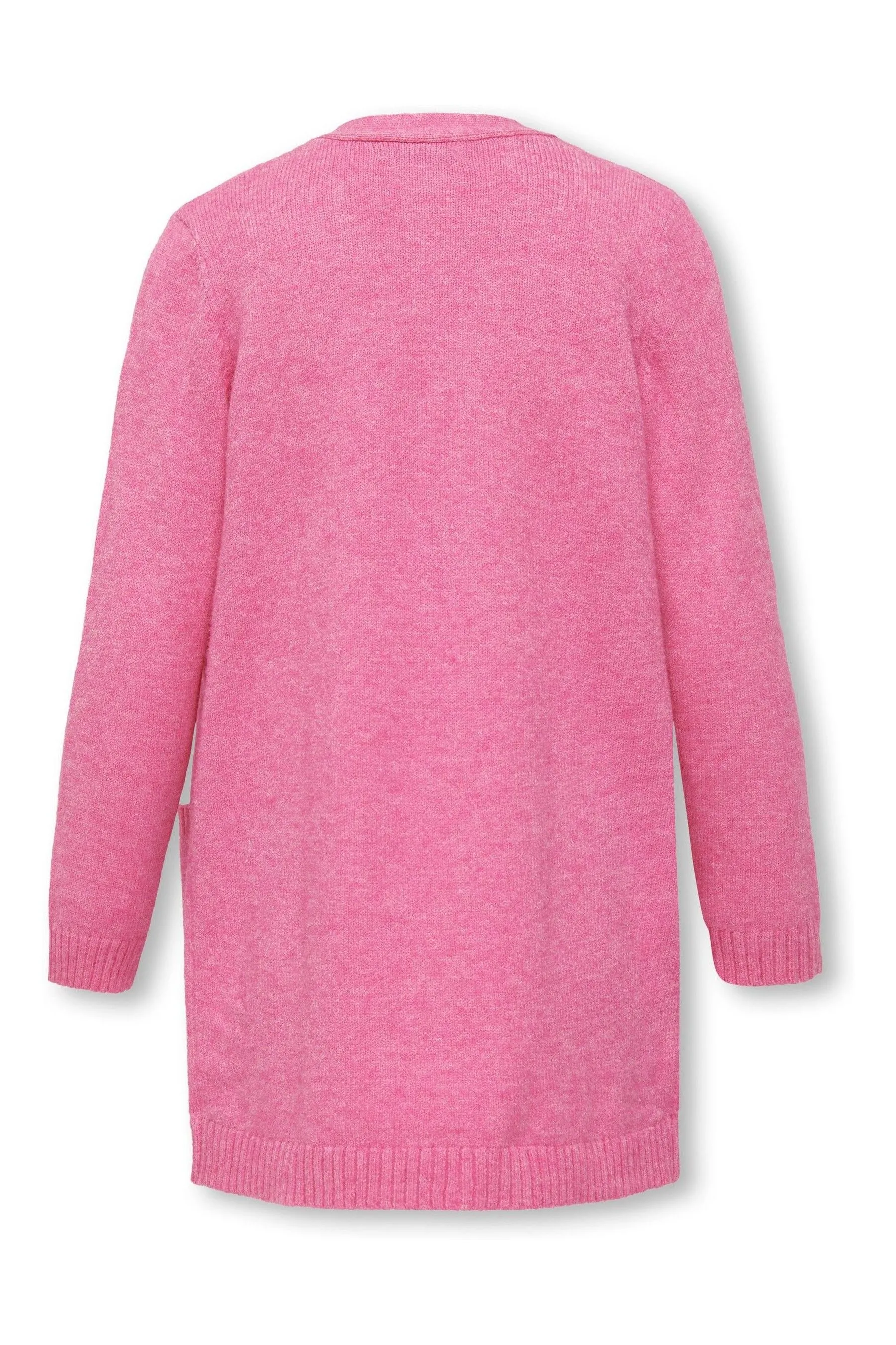 Only - Grigio - Cardigan lungo per BAMBINI con tasche    