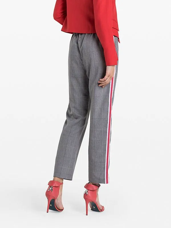 Pantalone in tessuto misto viscosa