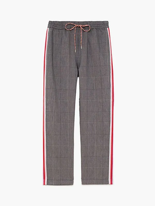 Pantalone in tessuto misto viscosa