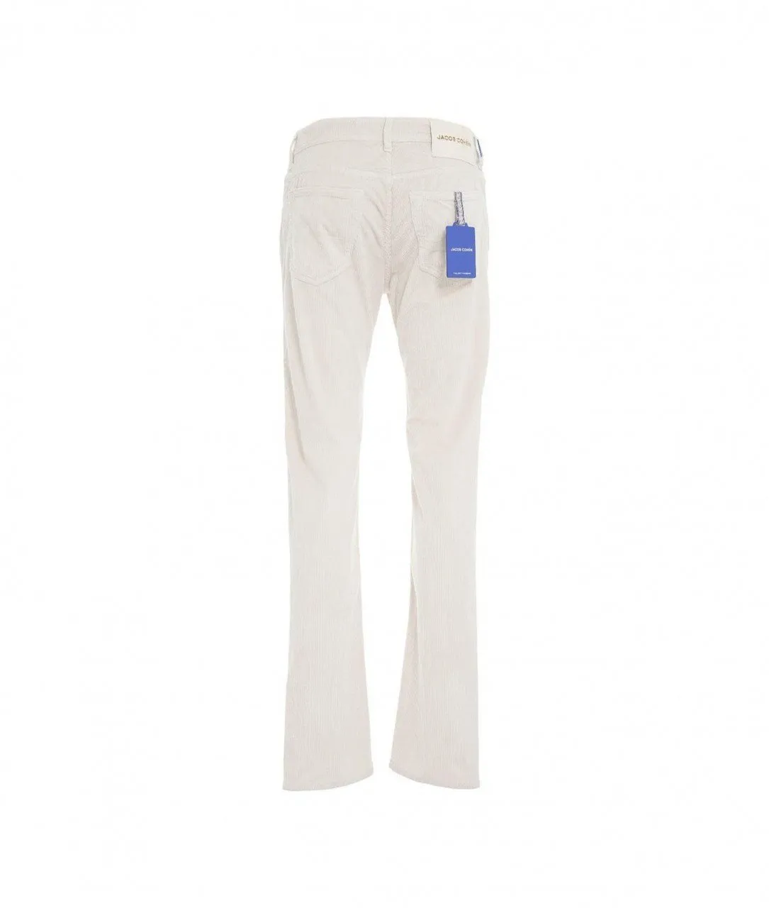 Pantalone in velluto a coste Bard bianco bianco