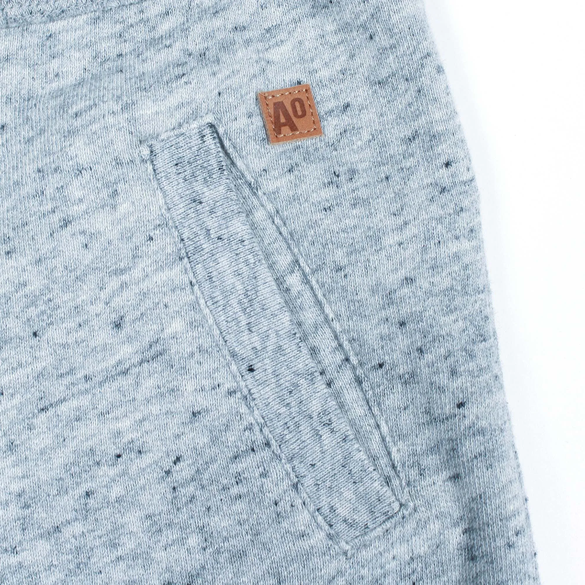 Pantalone Jogging Grigio Melange