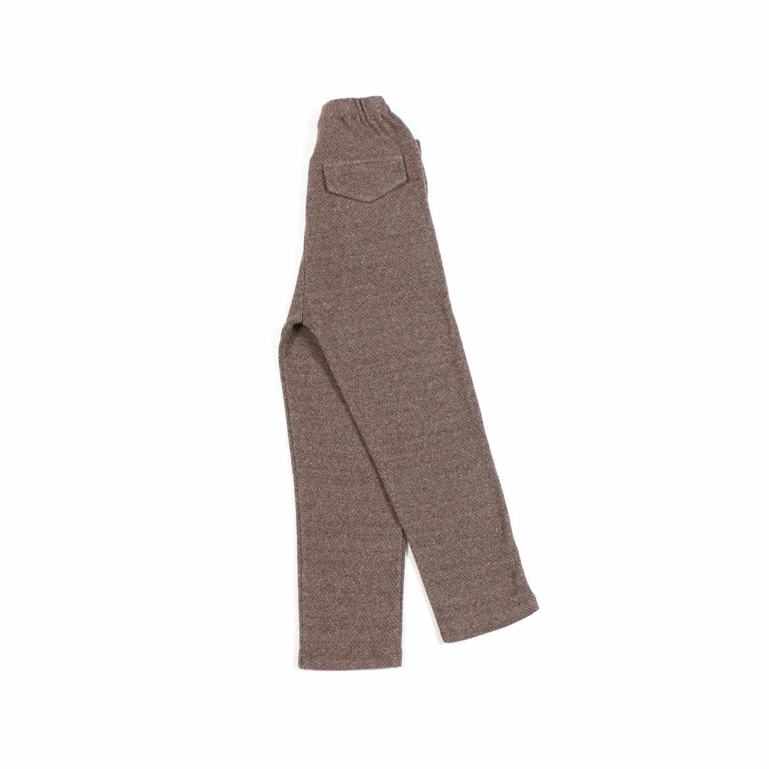 Pantalone Marrone Melange Bambino