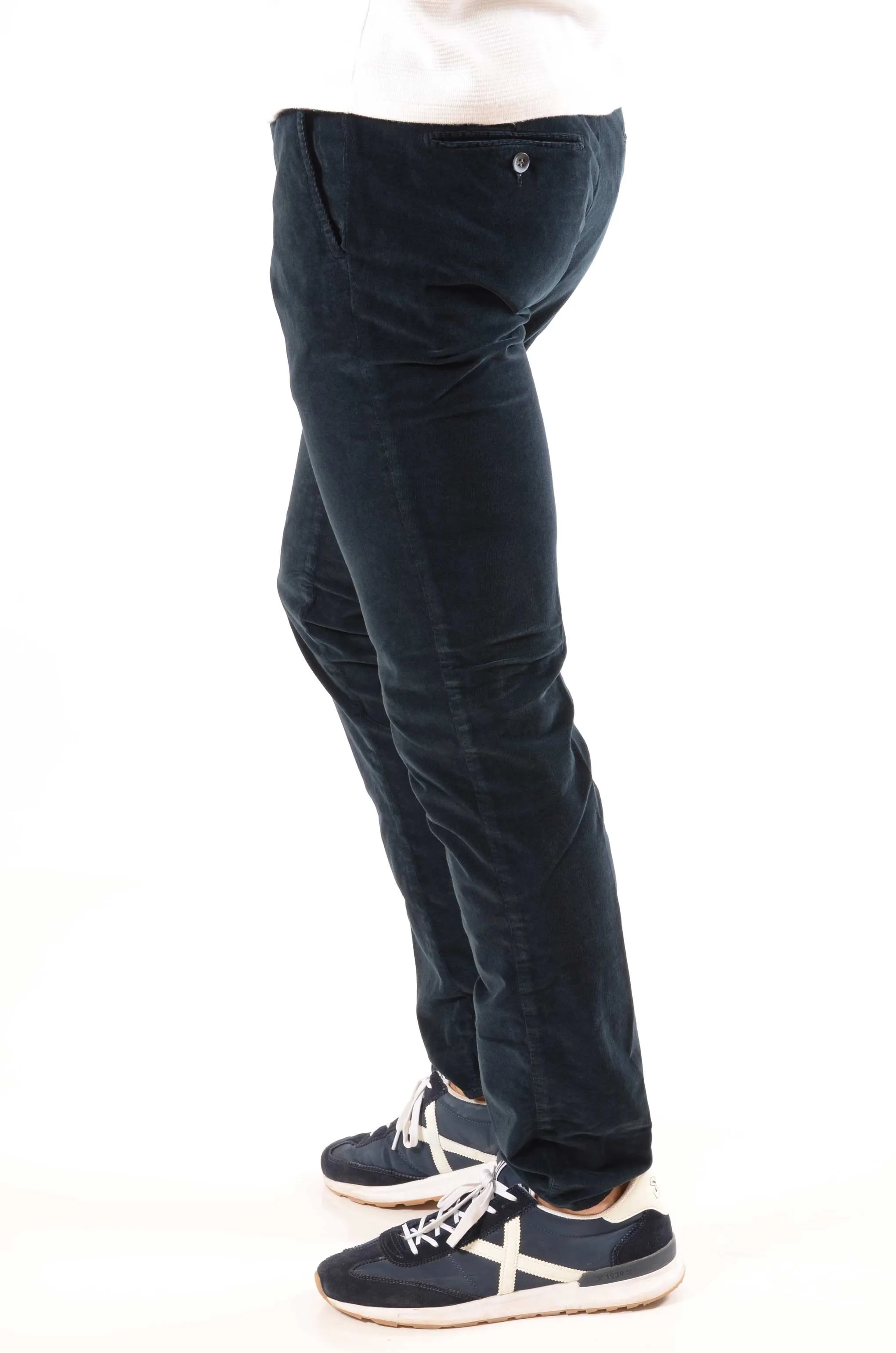 Pantalone milanojogger in velluto