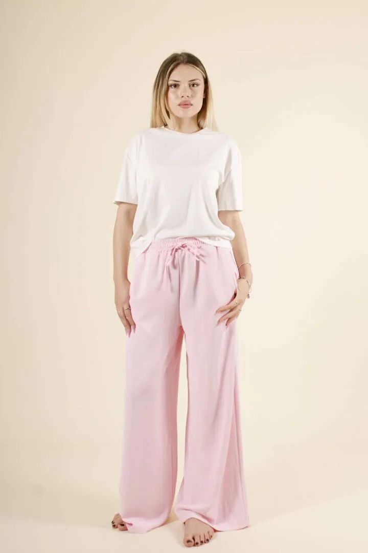 Pantalone Palazzo Basico – Rosa