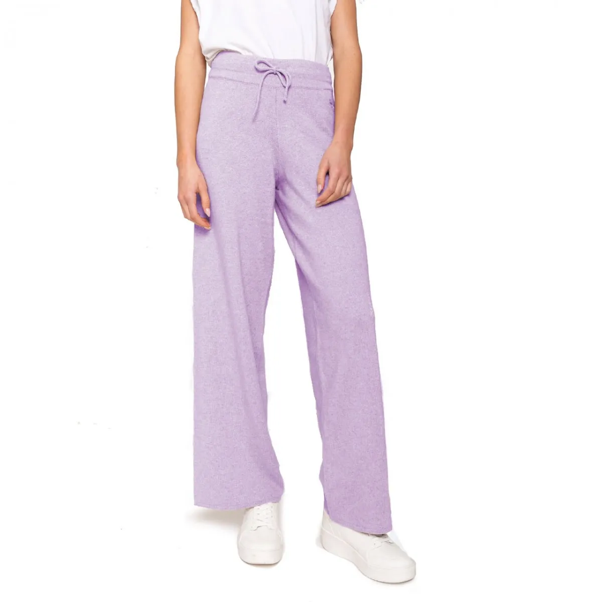 Pantalone Savine A Palazzo In Maglia
